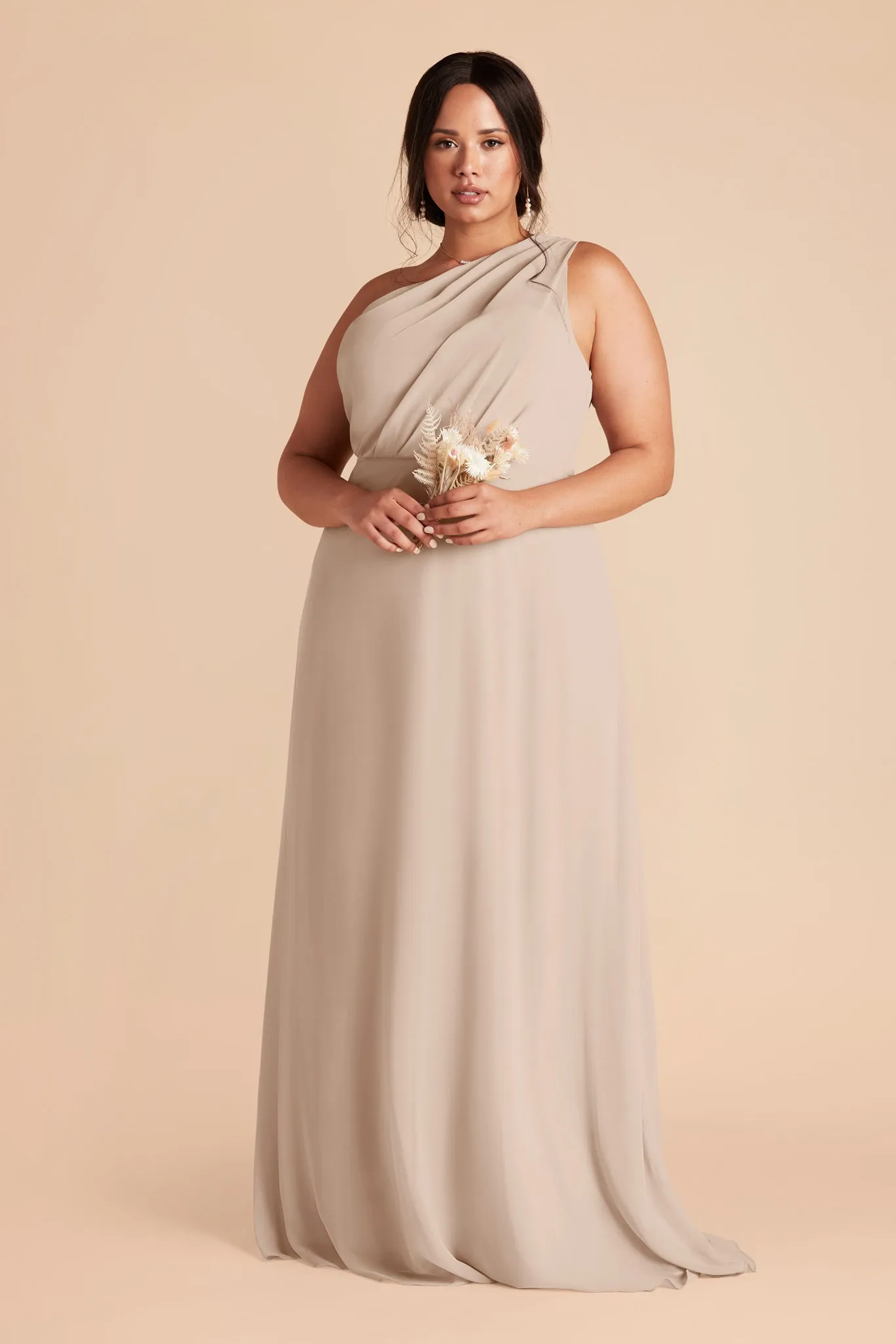 Kira Chiffon Dress - Classic Champagne sold by Birdy Grey product image thumbnail 2