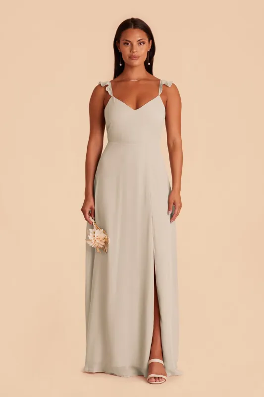 Doris Chiffon Dress - Classic Champagne sold by Birdy Grey