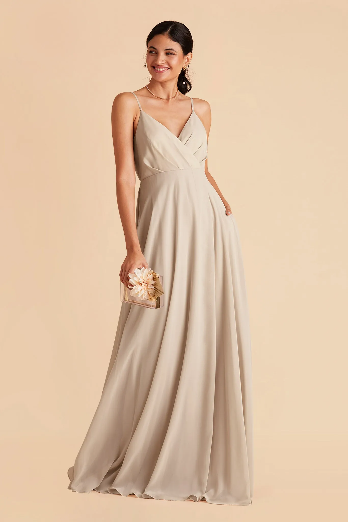 Kaia Dress - Classic Champagne sold by Birdy Grey product image thumbnail 3