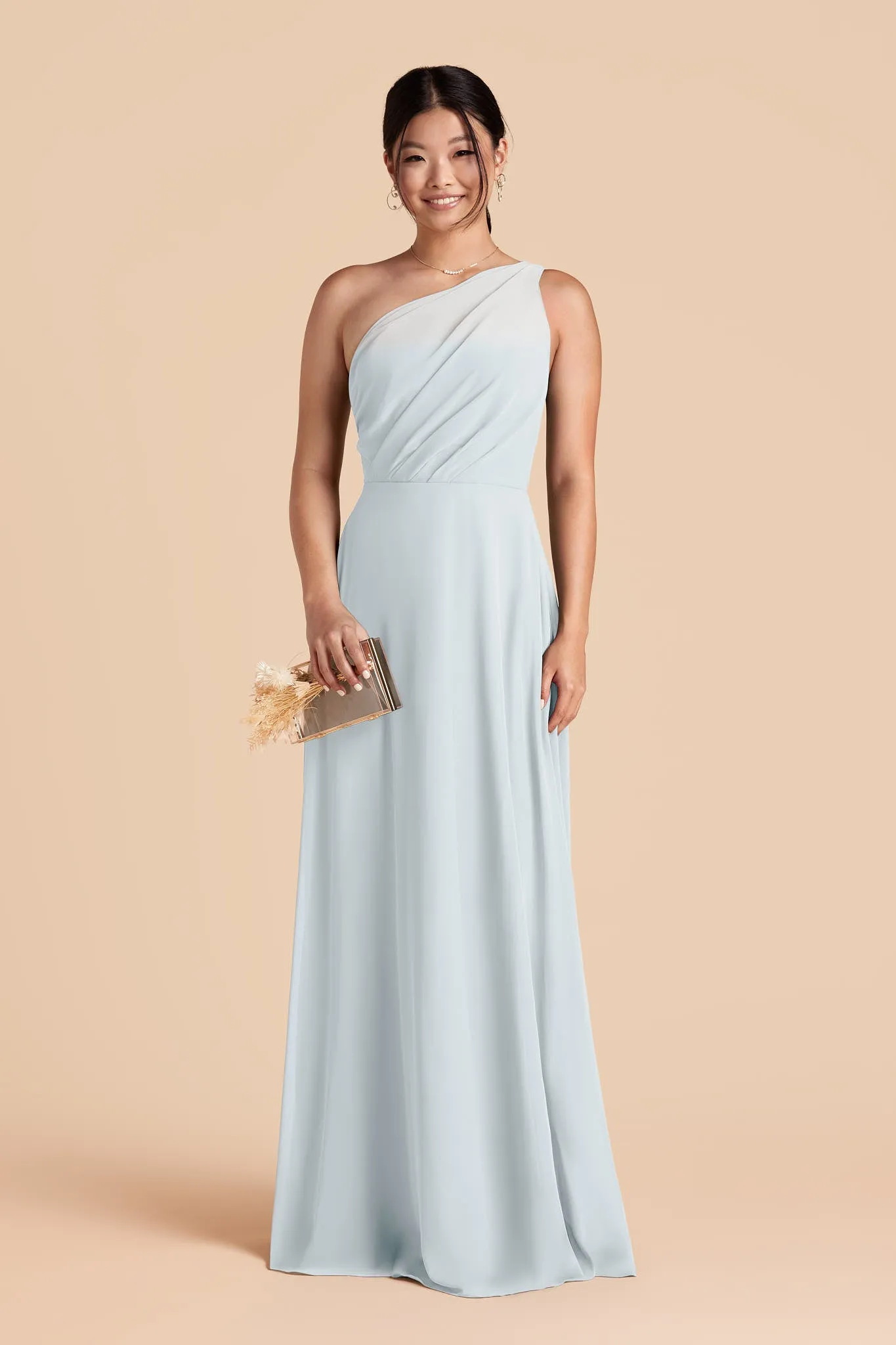 Kira Chiffon Dress - Mist Blue sold by Birdy Grey product image thumbnail 3