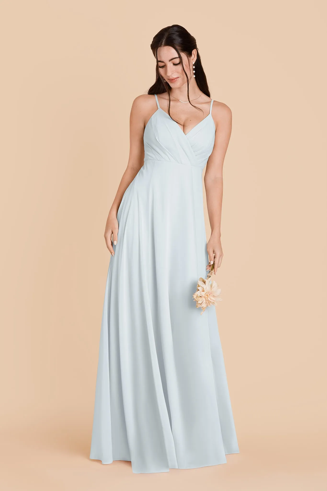 Kaia Chiffon Dress - Mist Blue sold by Birdy Grey product image thumbnail 3
