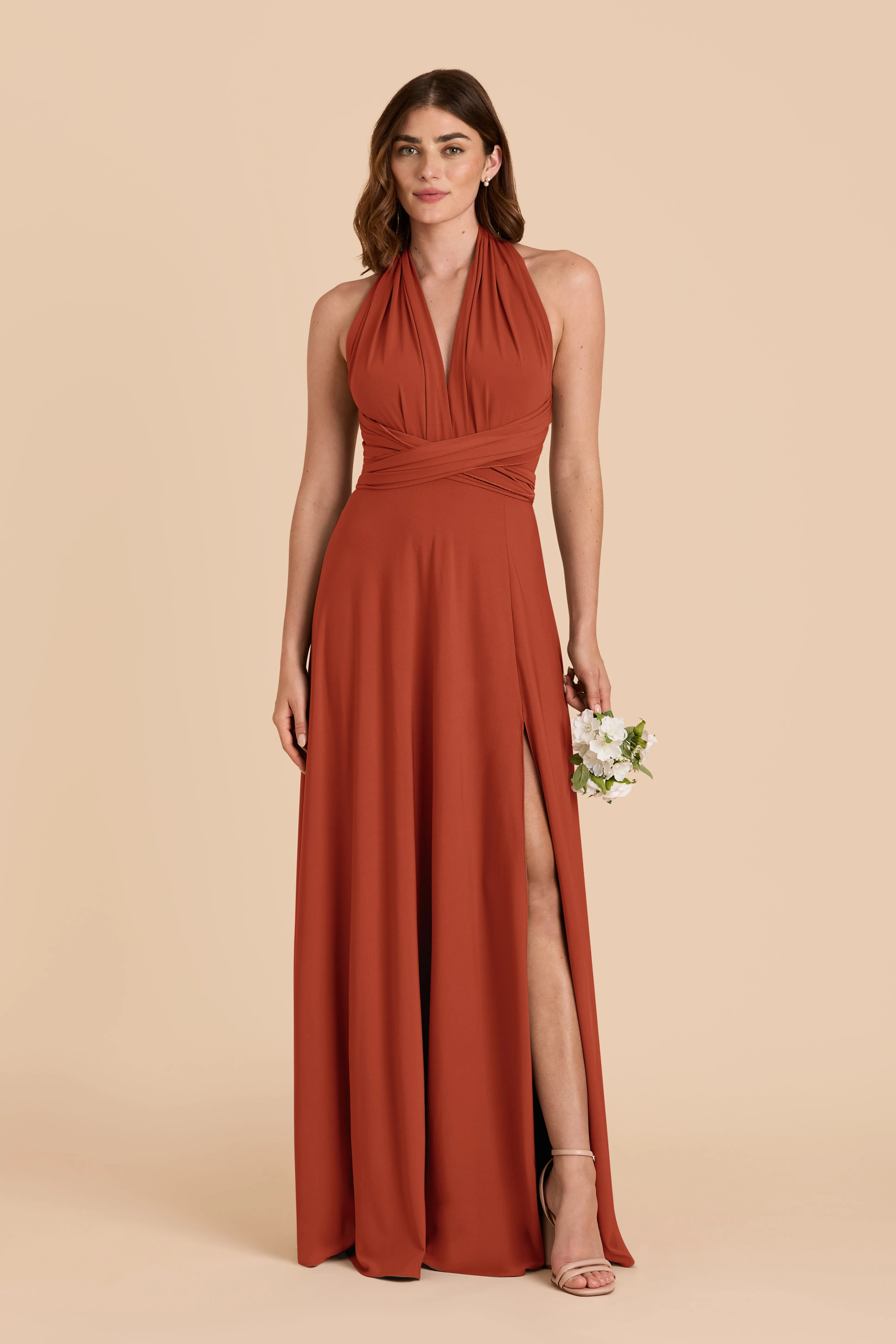 Willow Luxe Knit Dress - Auburn sold by Birdy Grey