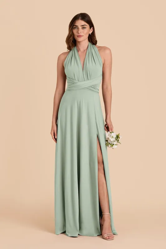 Willow Luxe Knit Dress - Sage sold by Birdy Grey