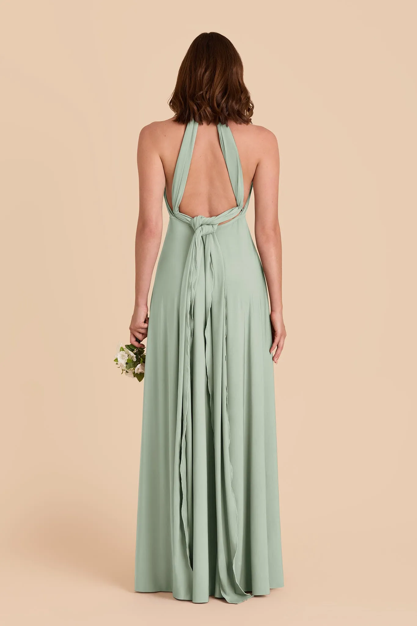 Willow Luxe Knit Dress - Sage sold by Birdy Grey product image thumbnail 4