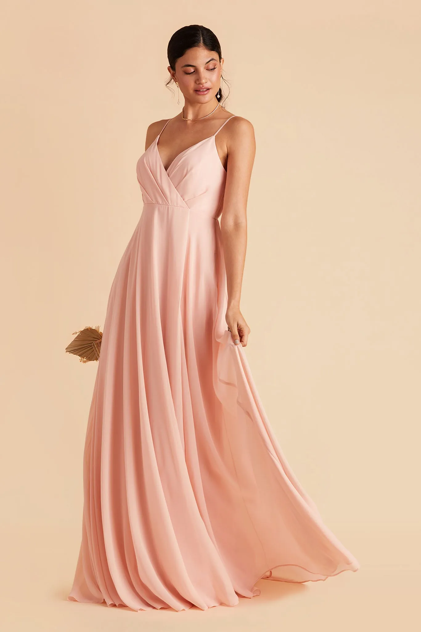 Kaia Chiffon Dress - Blush Pink sold by Birdy Grey product image thumbnail 4
