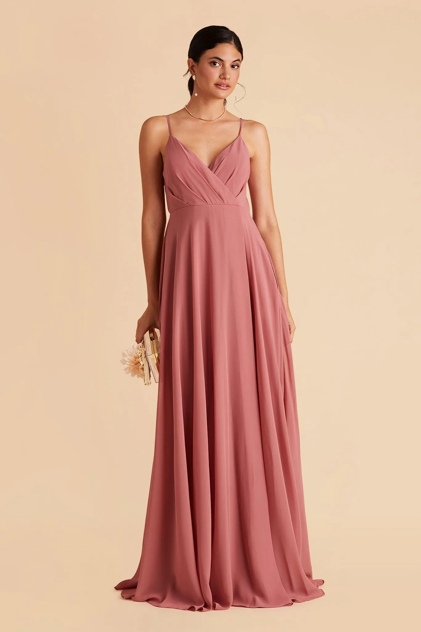 Kaia Chiffon Dress - Mulberry sold by Birdy Grey product image thumbnail 4