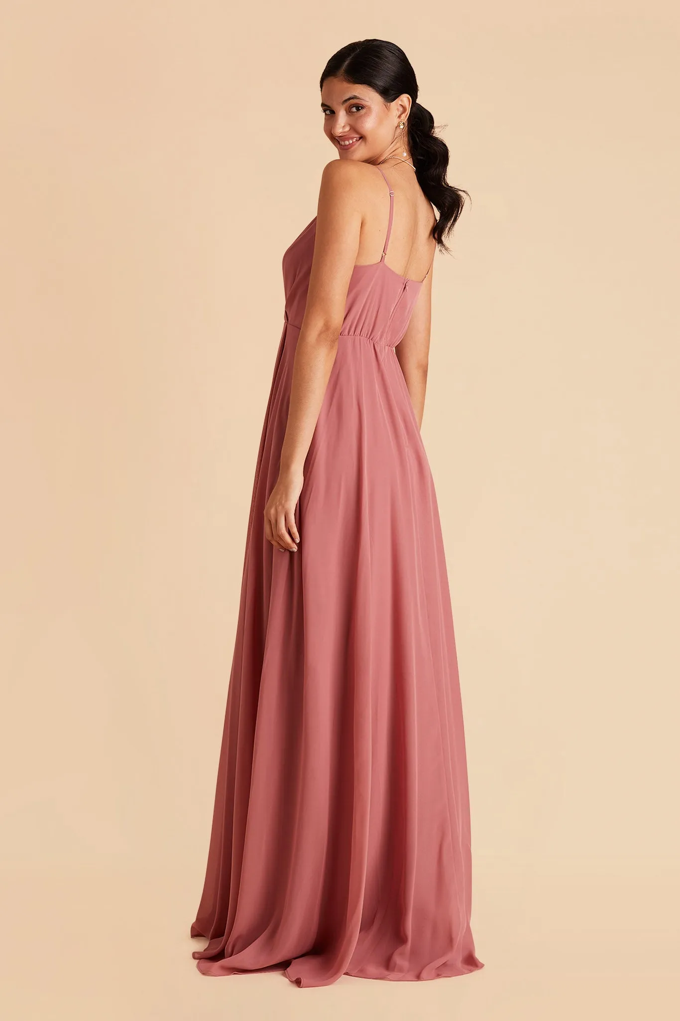 Kaia Chiffon Dress - Mulberry sold by Birdy Grey product image thumbnail 3