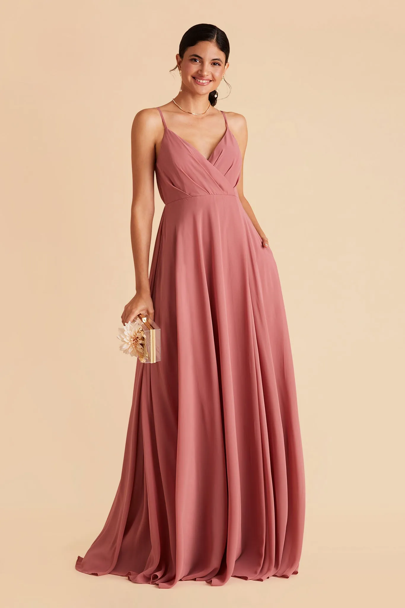 Kaia Chiffon Dress - Mulberry sold by Birdy Grey product image thumbnail 5
