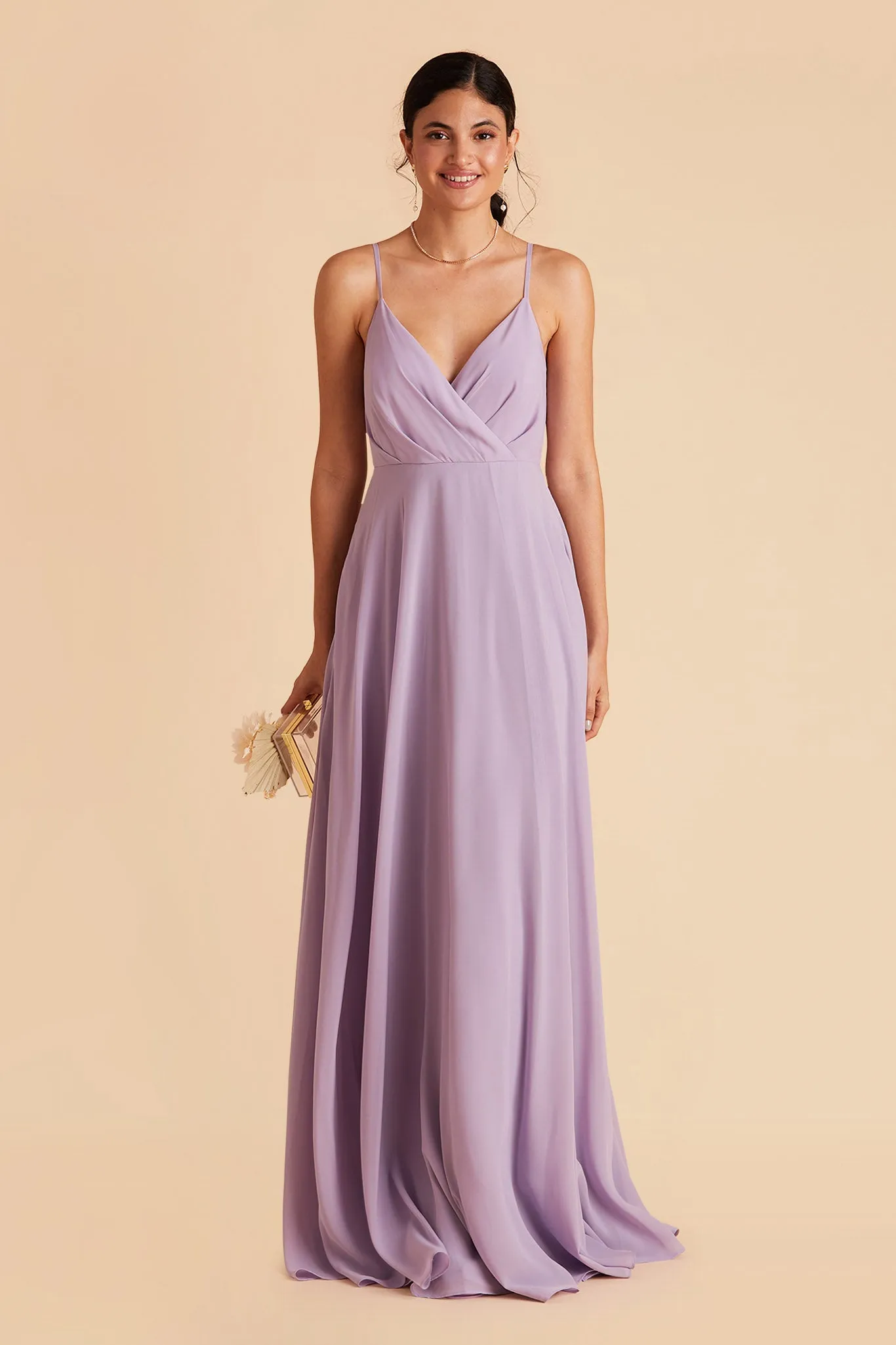 Kaia Chiffon Dress - Lavender sold by Birdy Grey product image thumbnail 4