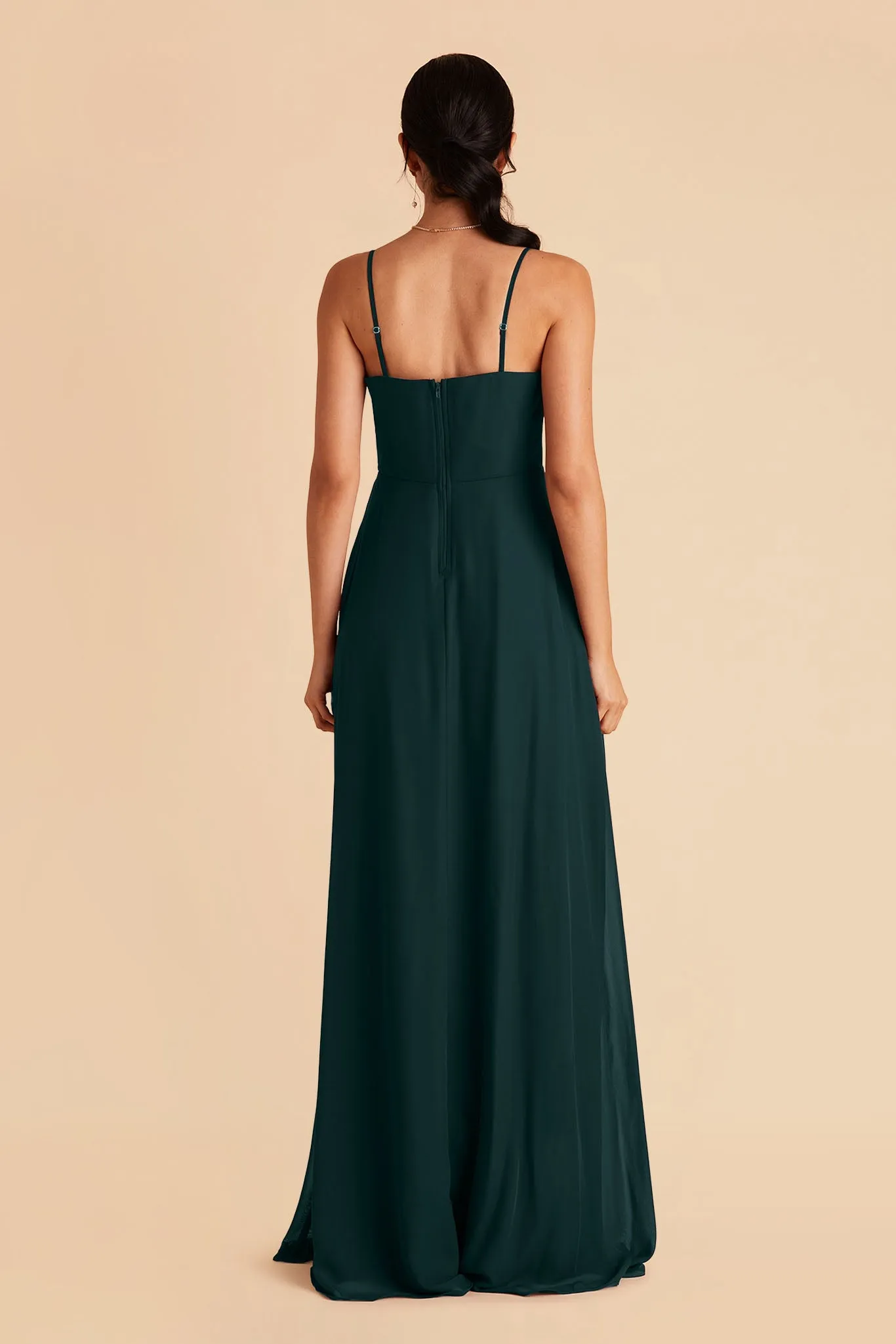 Winnie Chiffon Dress - Emerald sold by Birdy Grey product image thumbnail 5