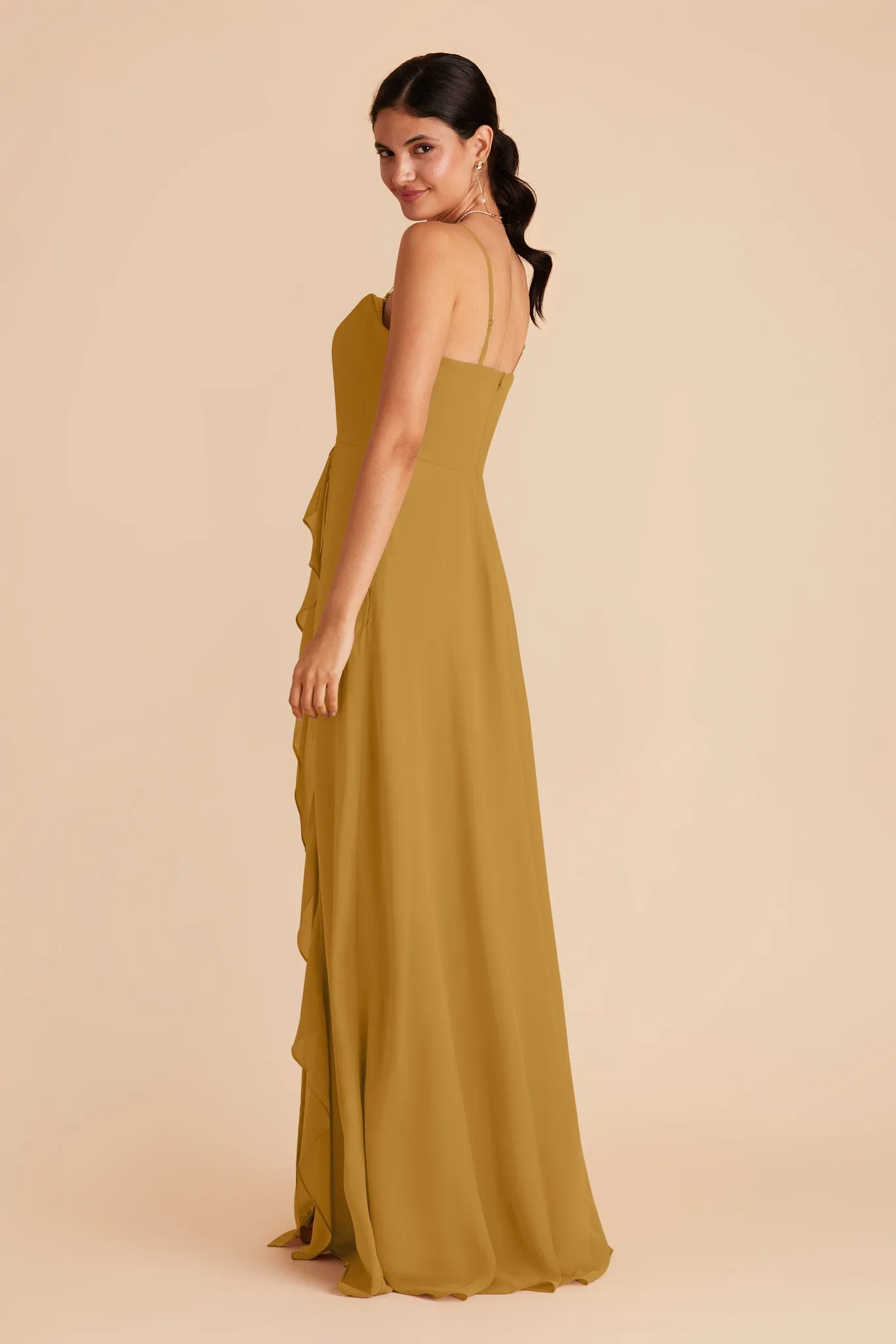 Winnie Chiffon Dress - Marigold sold by Birdy Grey product image thumbnail 5