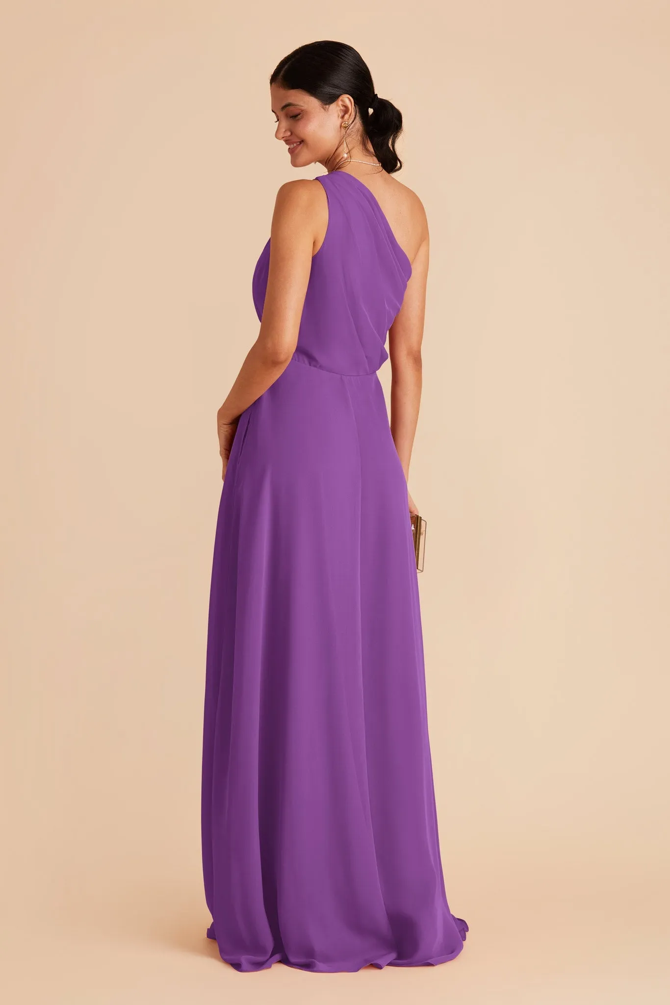 Kira Chiffon Dress - Amethyst sold by Birdy Grey product image thumbnail 5