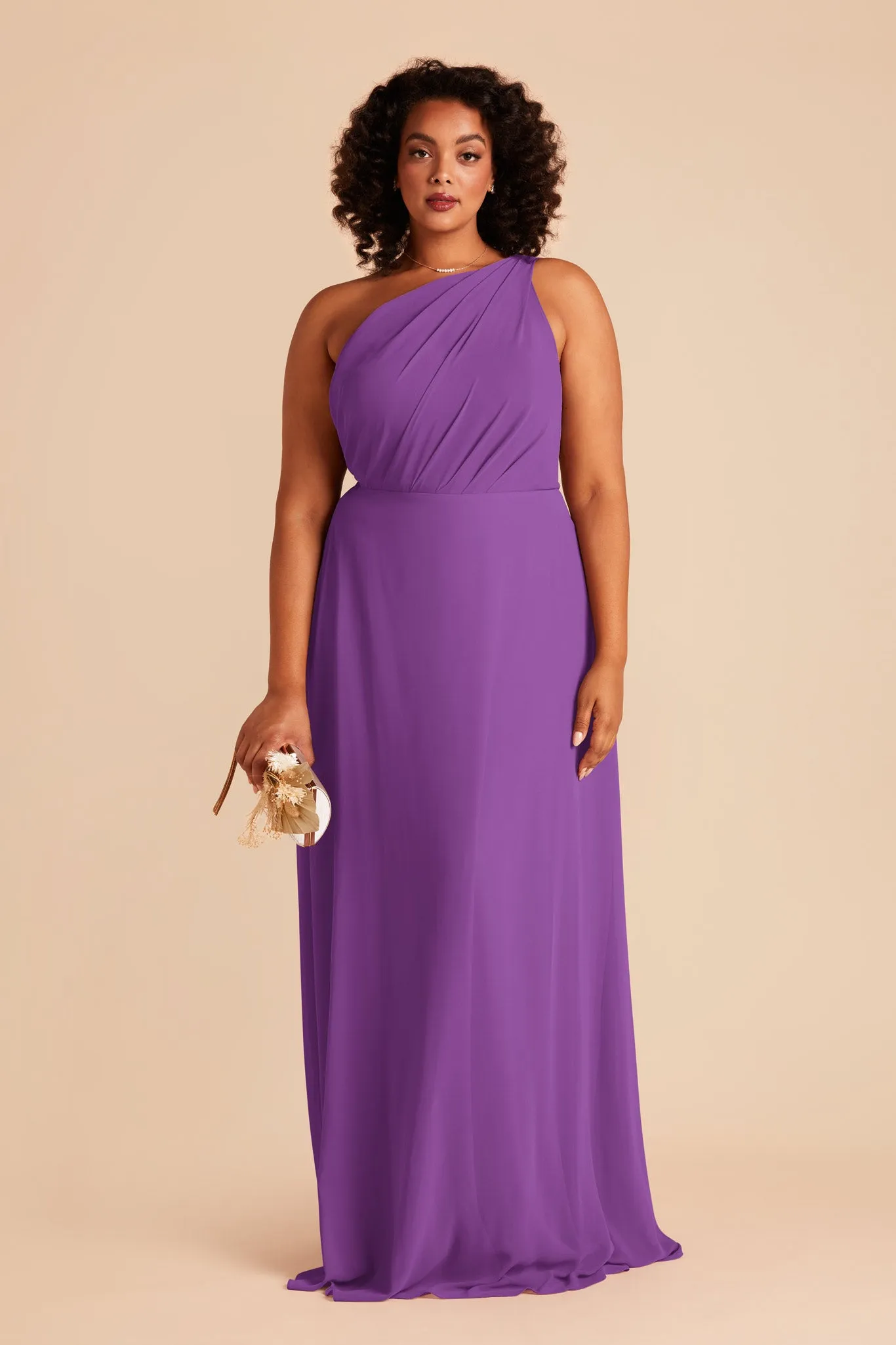 Kira Chiffon Dress - Amethyst sold by Birdy Grey product image thumbnail 2