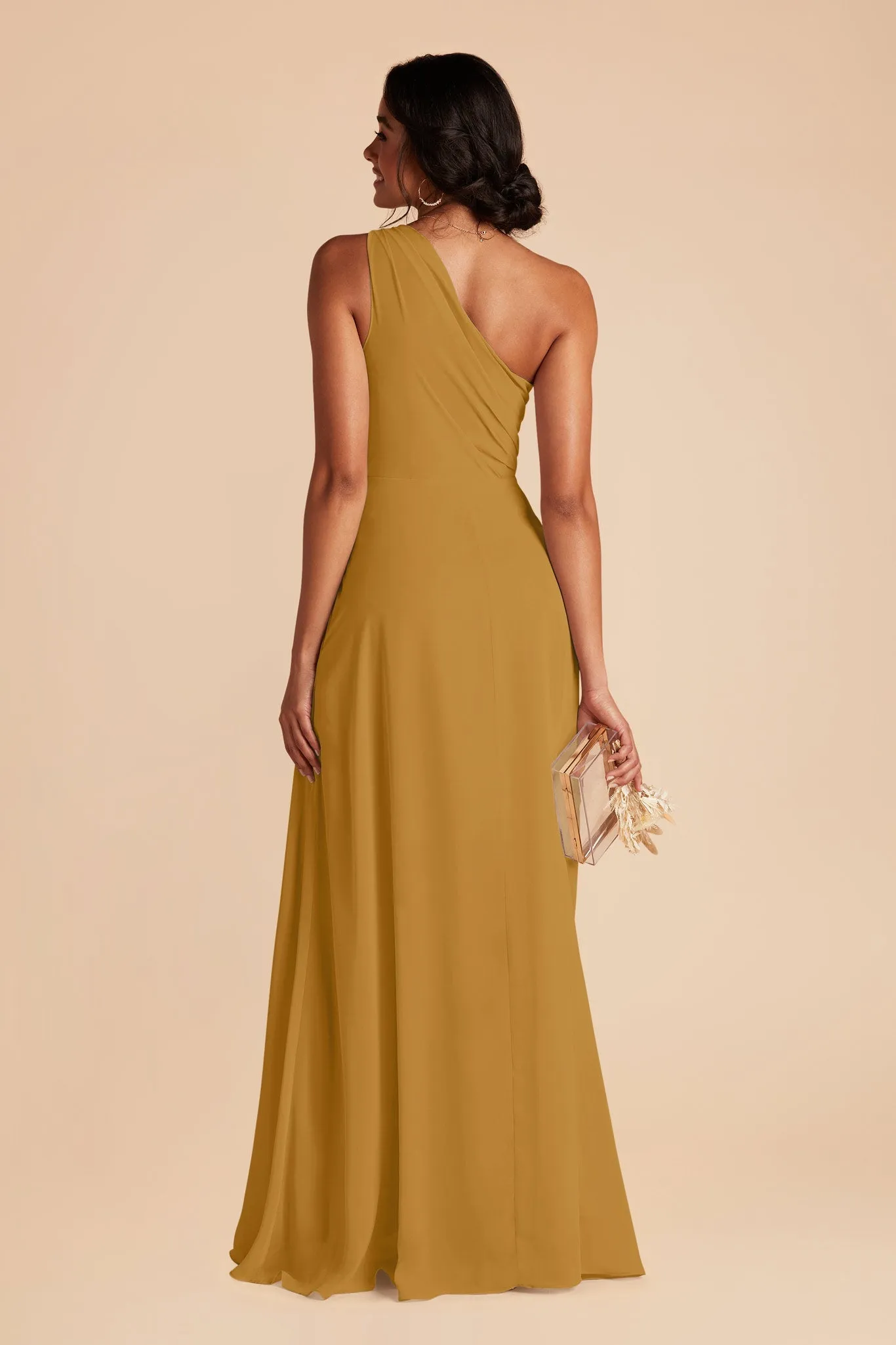 Kira Chiffon Dress - Marigold sold by Birdy Grey product image thumbnail 5