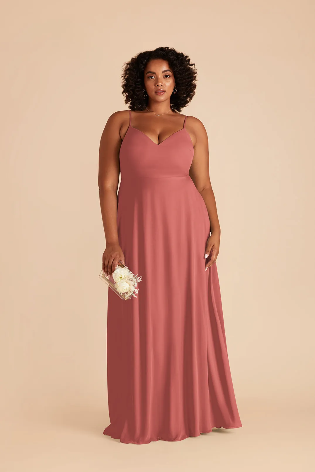 Devin Chiffon Dress - Wild Rose sold by Birdy Grey product image thumbnail 2