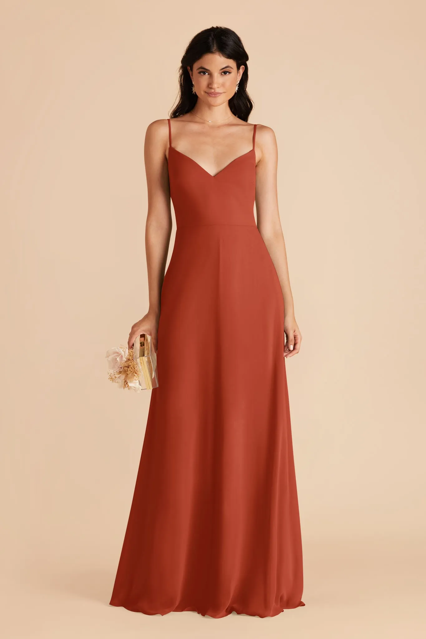 Devin Chiffon Dress - Auburn sold by Birdy Grey product image thumbnail 4