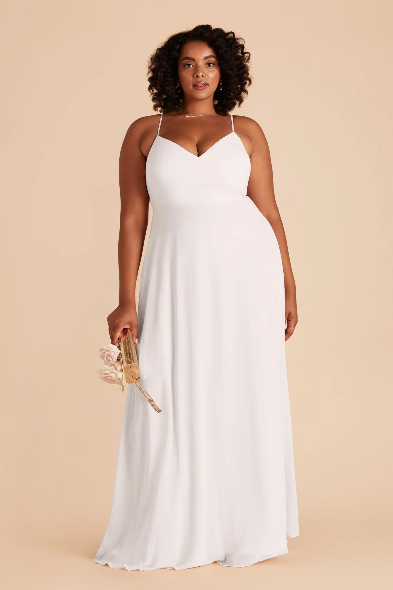 Devin Chiffon Dress - White sold by Birdy Grey product image thumbnail 2