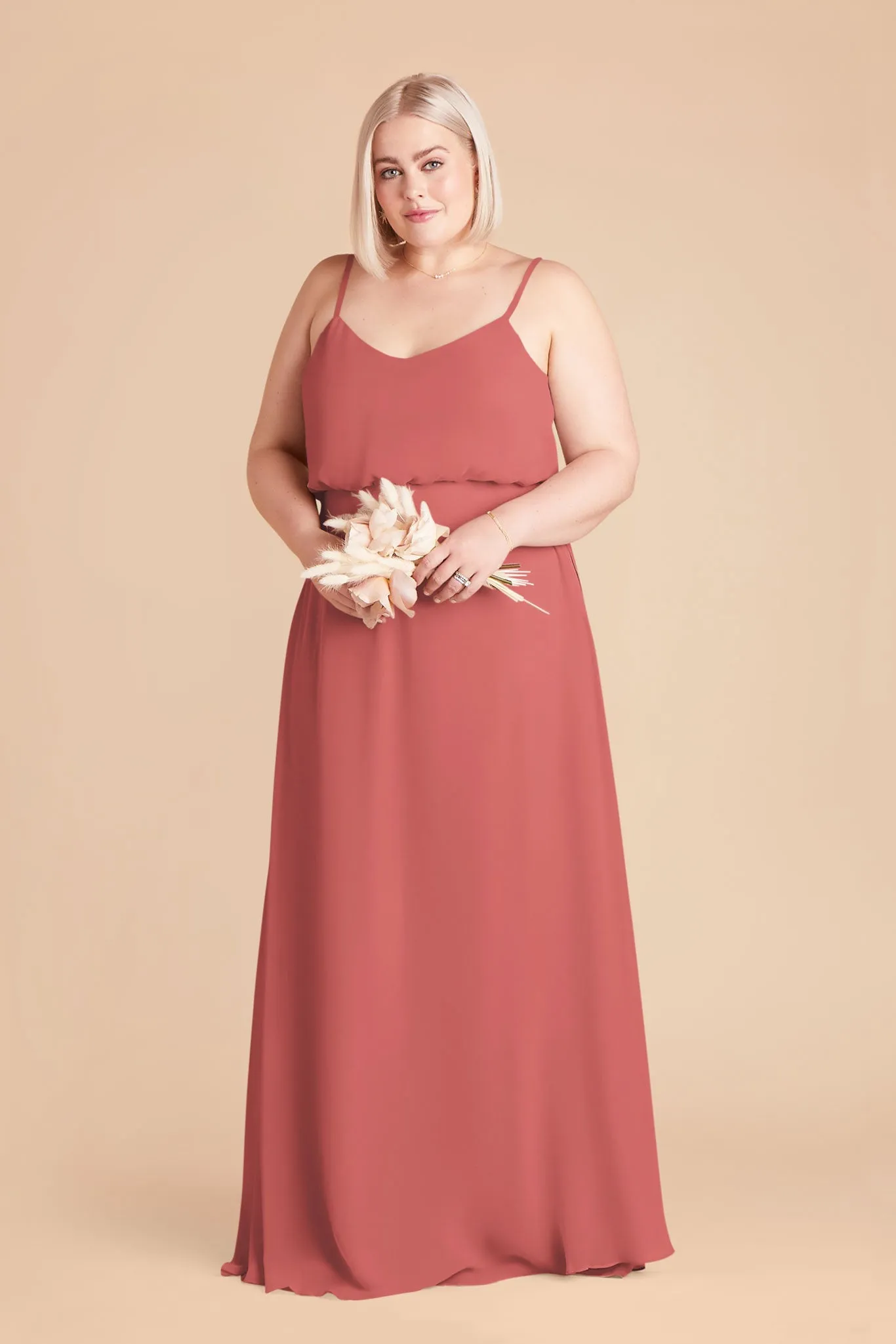 Gwennie Chiffon Dress - Wild Rose sold by Birdy Grey product image thumbnail 2