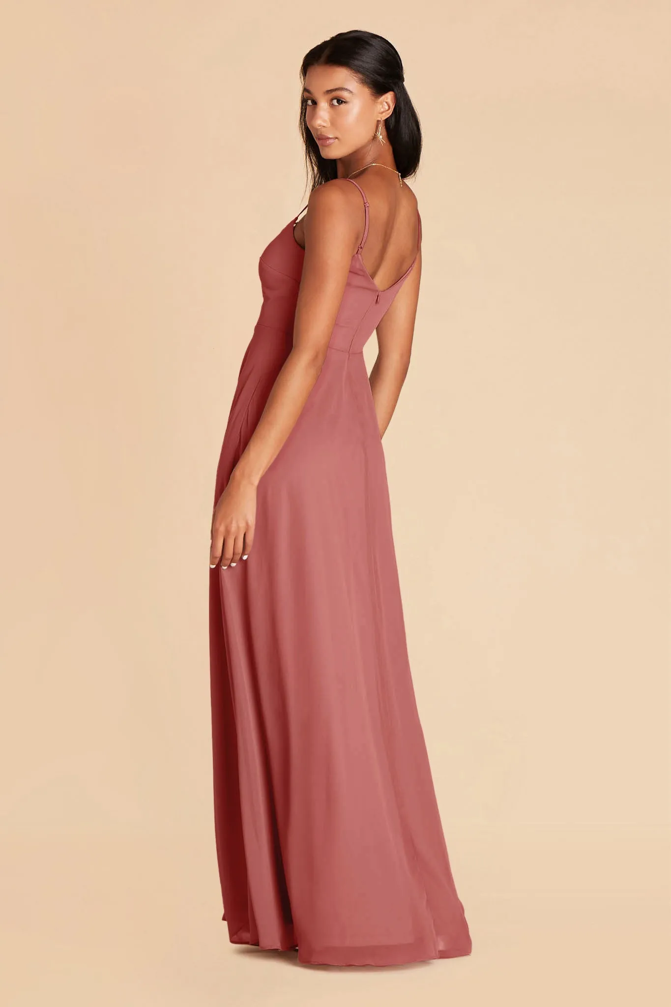 Devin Chiffon Dress - Mulberry sold by Birdy Grey product image thumbnail 4
