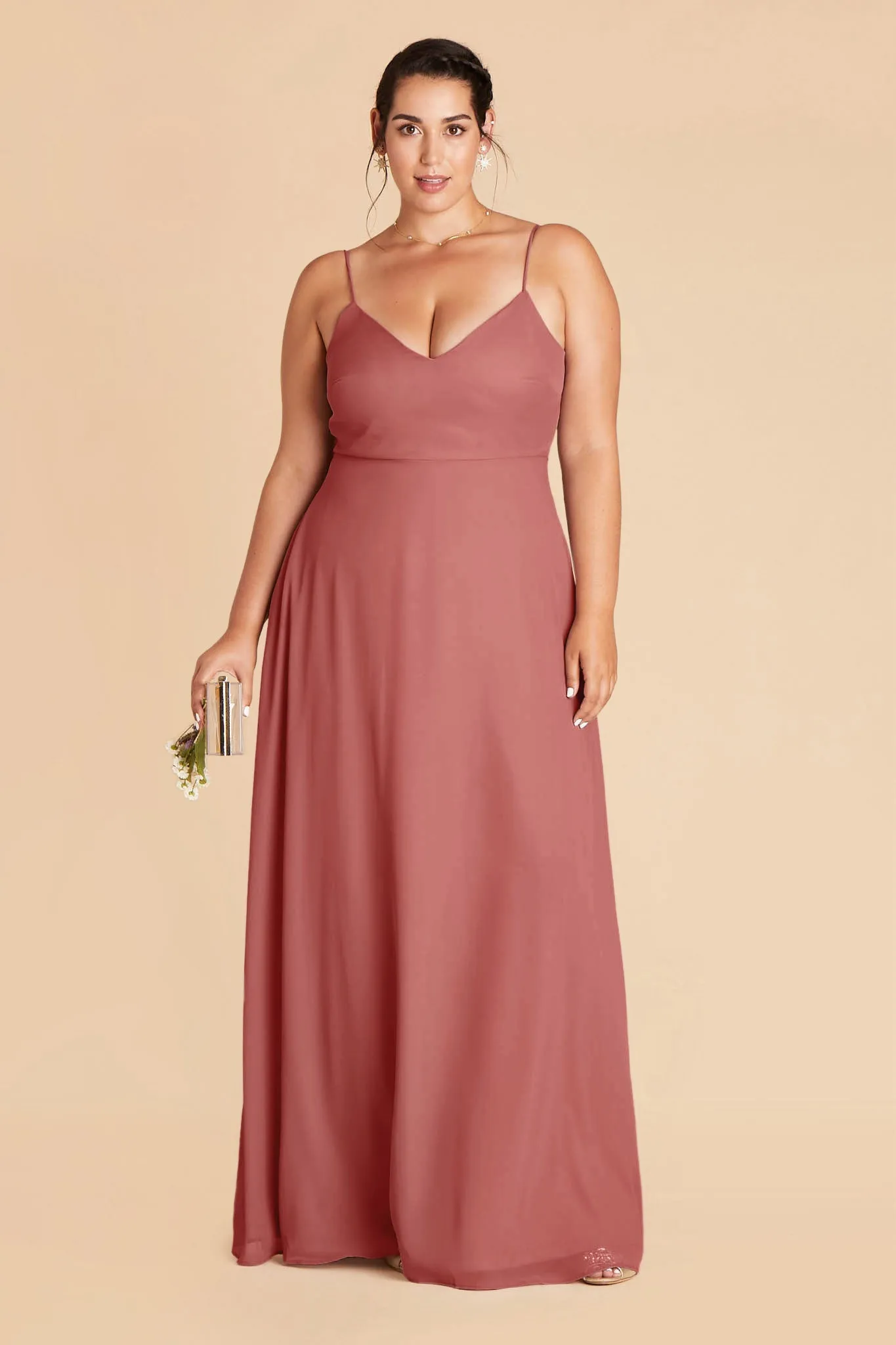 Devin Chiffon Dress - Mulberry sold by Birdy Grey product image thumbnail 2