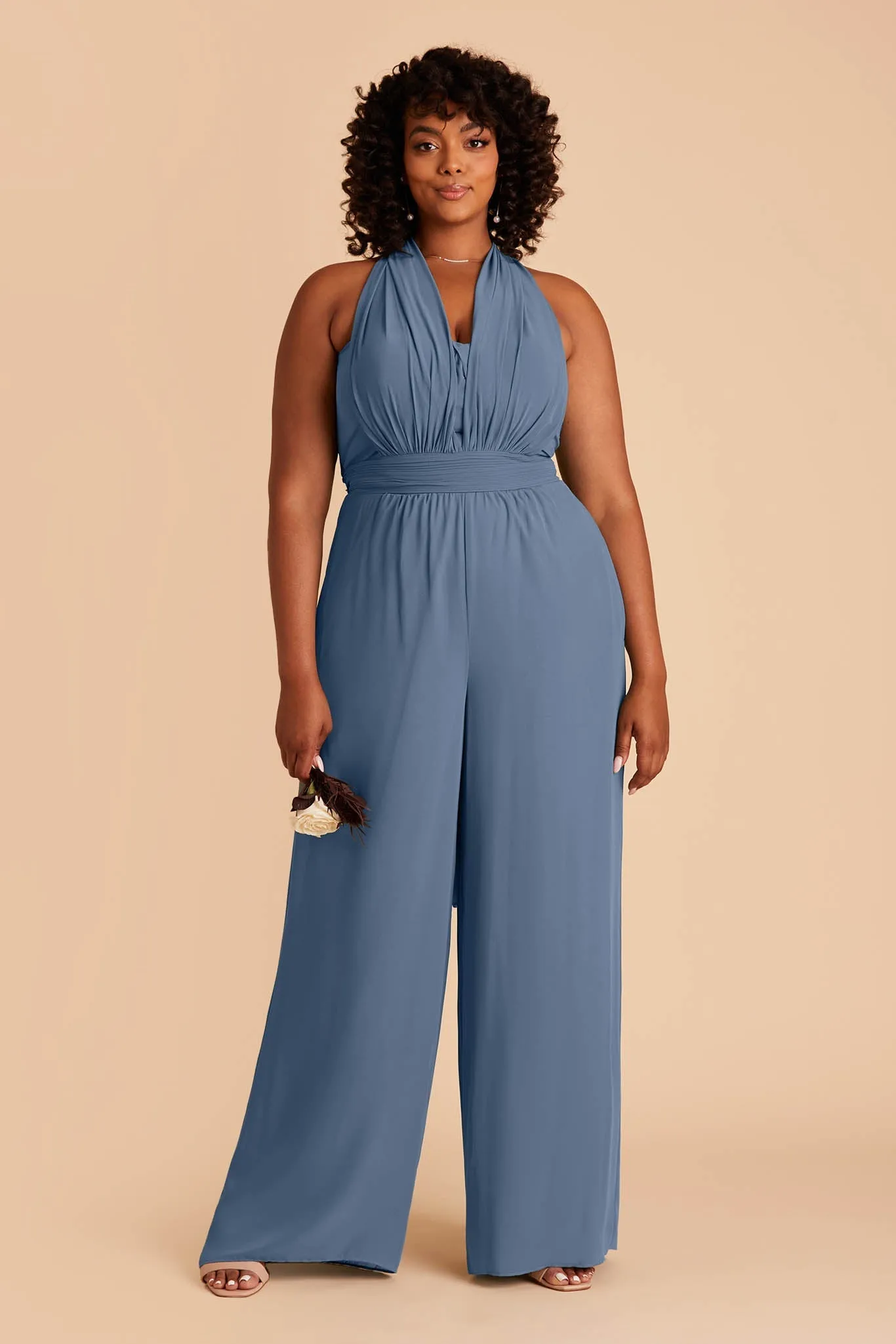 Gigi Chiffon Jumpsuit - Twilight sold by Birdy Grey product image thumbnail 2