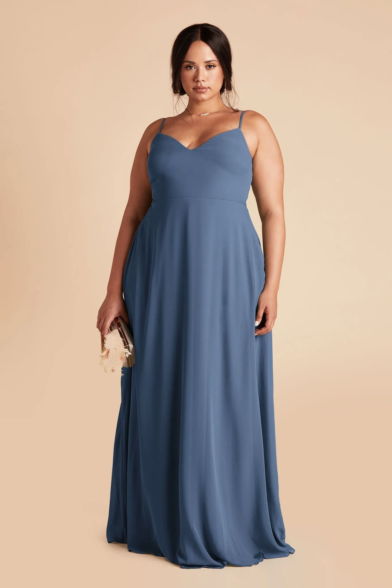 Devin Chiffon Dress - Twilight sold by Birdy Grey product image thumbnail 2