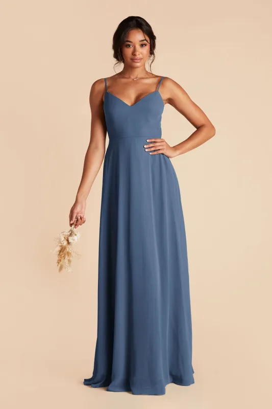 Devin Chiffon Dress - Twilight sold by Birdy Grey