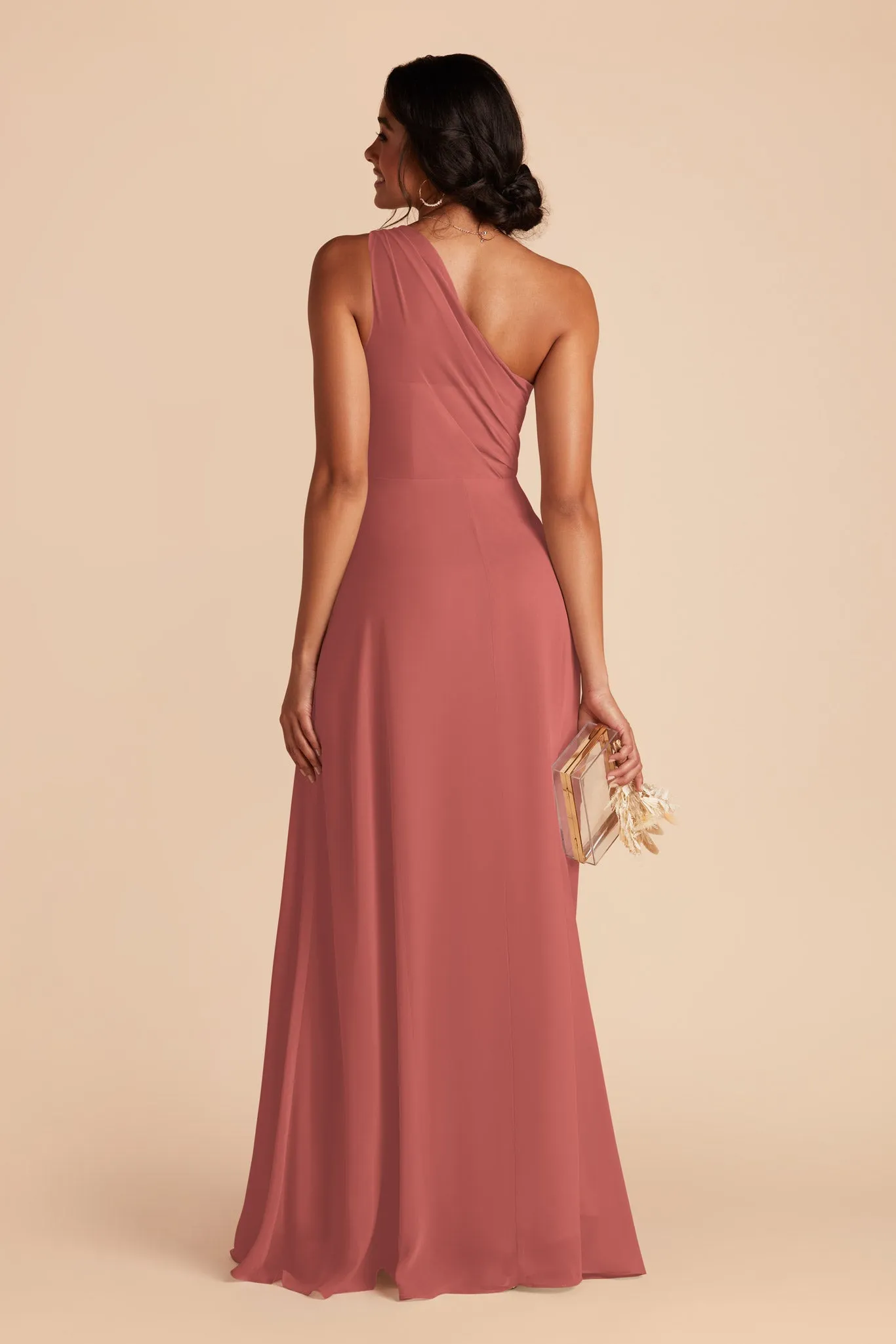 Kira Chiffon Dress - Wild Rose sold by Birdy Grey product image thumbnail 5