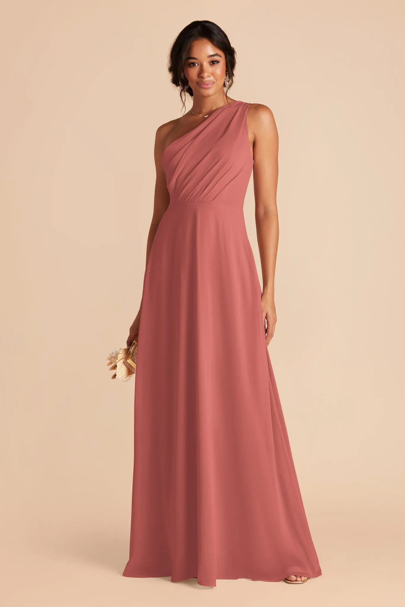 Kira Chiffon Dress - Wild Rose sold by Birdy Grey product image thumbnail 3