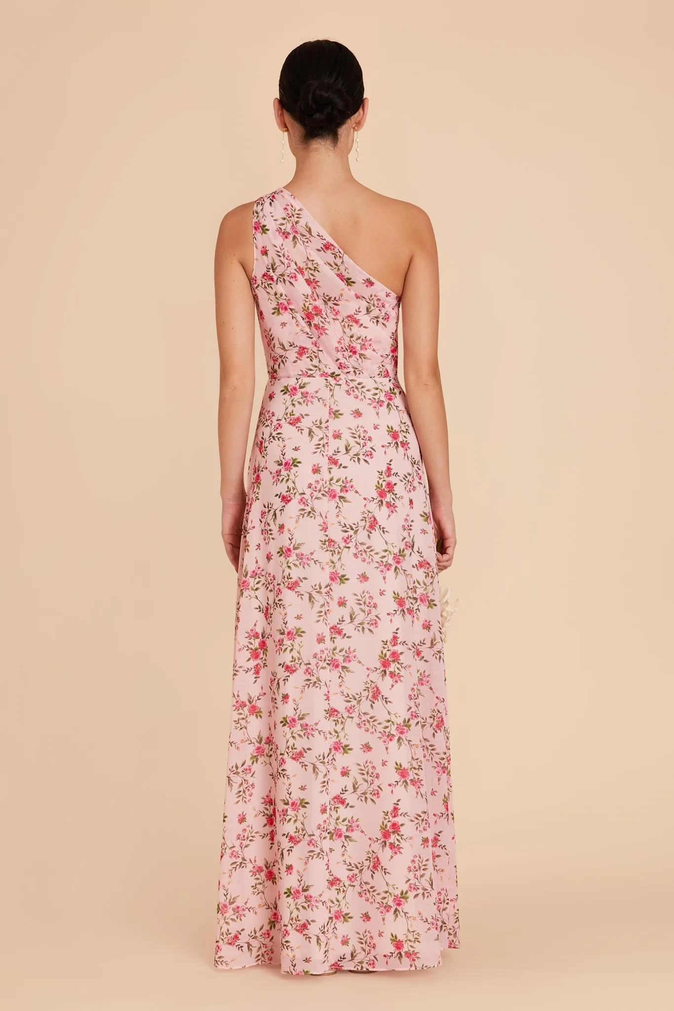 Kira Chiffon Dress - Wild Rose Garden sold by Birdy Grey product image thumbnail 4