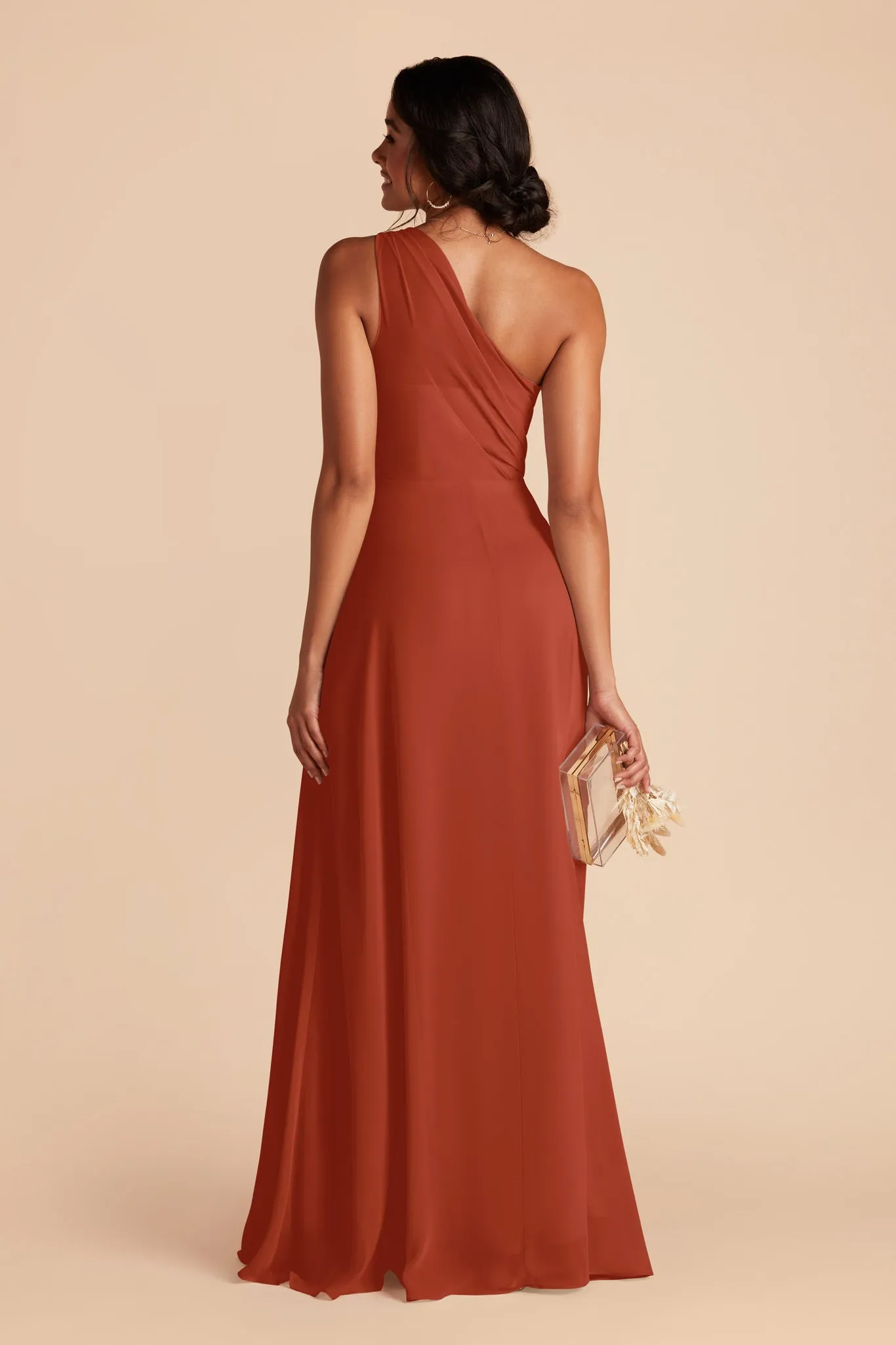 Kira Chiffon Dress - Auburn sold by Birdy Grey product image thumbnail 5