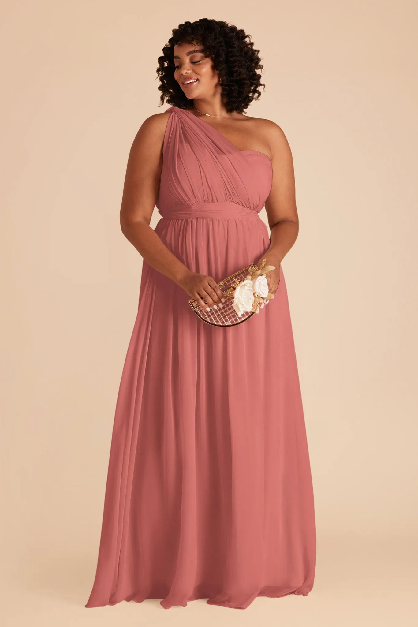 Grace Chiffon Dress - Wild Rose sold by Birdy Grey product image thumbnail 2