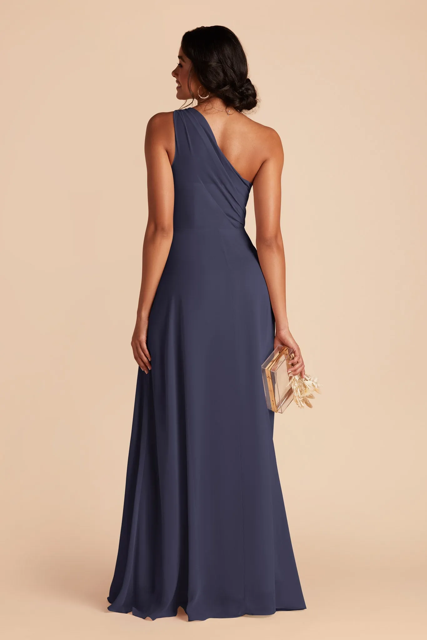 Kira Chiffon Dress - Dusk Blue sold by Birdy Grey product image thumbnail 5