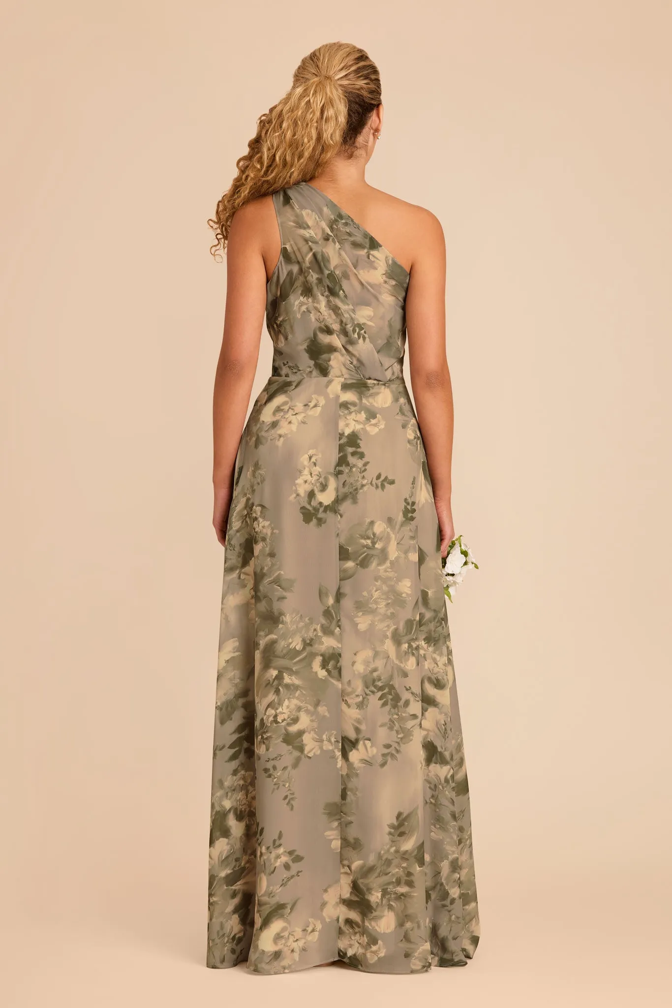 Kira Chiffon Dress - Doe Painted Botanics sold by Birdy Grey product image thumbnail 5