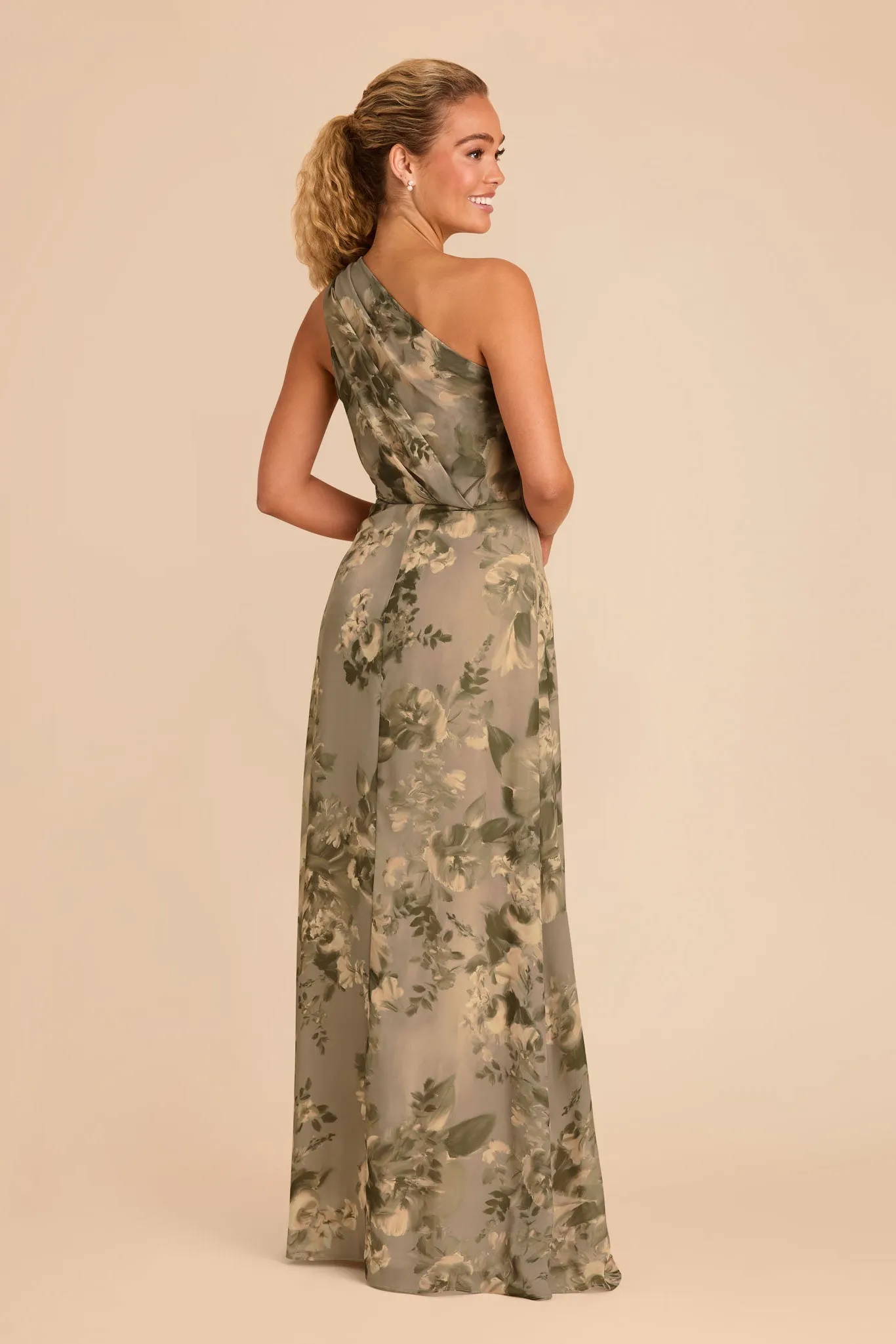 Kira Chiffon Dress - Doe Painted Botanics sold by Birdy Grey product image thumbnail 4