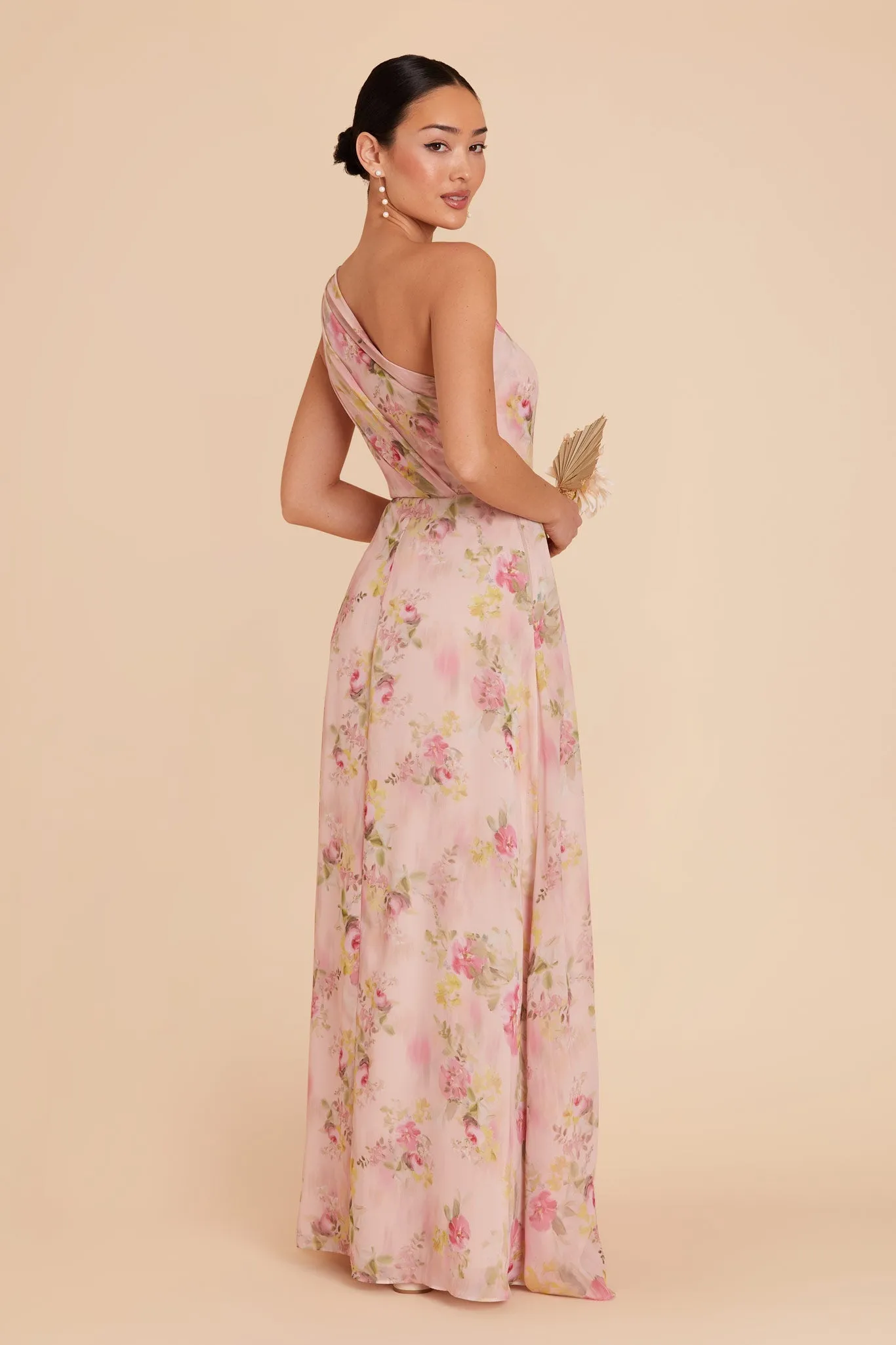 Kira Chiffon Dress - Vintage Pink Floral sold by Birdy Grey product image thumbnail 2