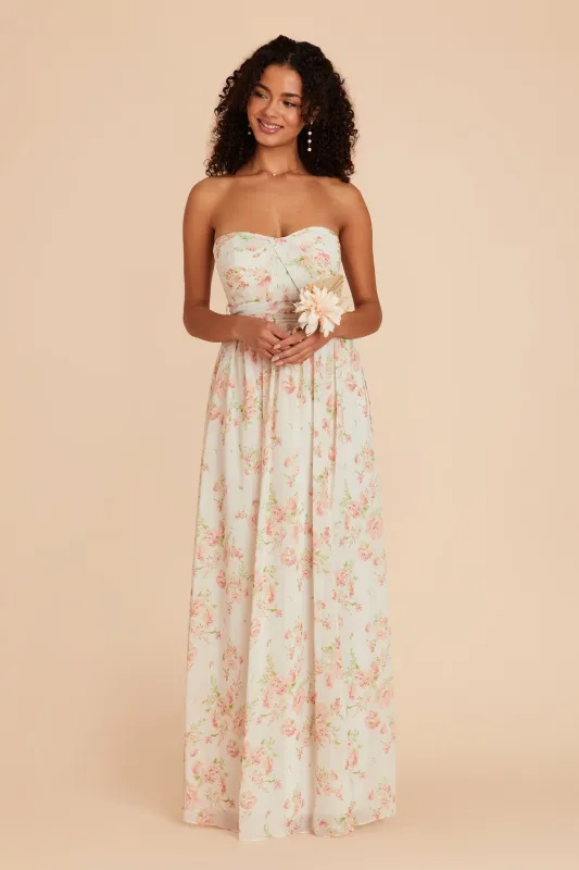 Grace Chiffon Dress - Whimsical Blooms sold by Birdy Grey