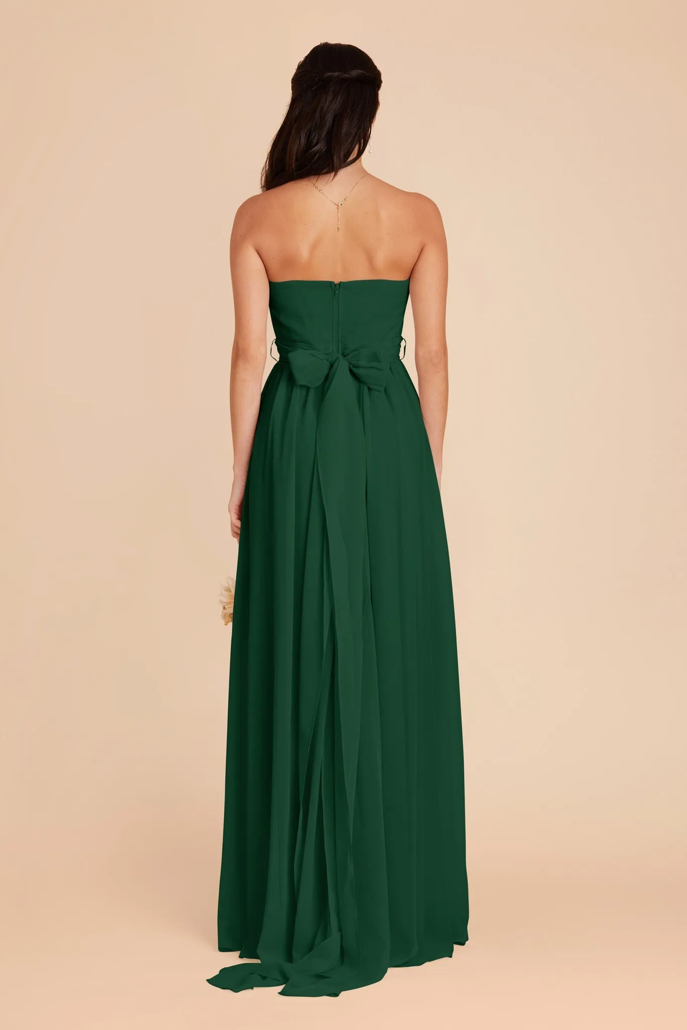 Grace Chiffon Dress - Forest Green sold by Birdy Grey product image thumbnail 5