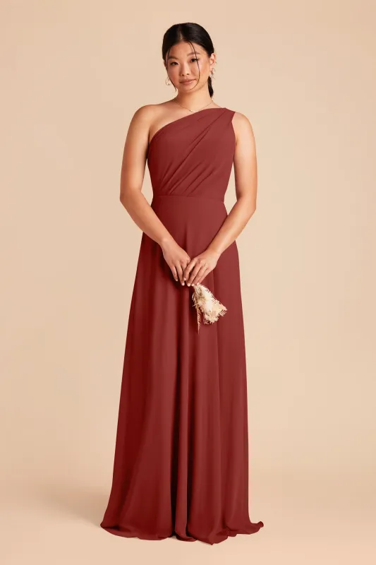 Kira Chiffon Dress - Spice sold by Birdy Grey