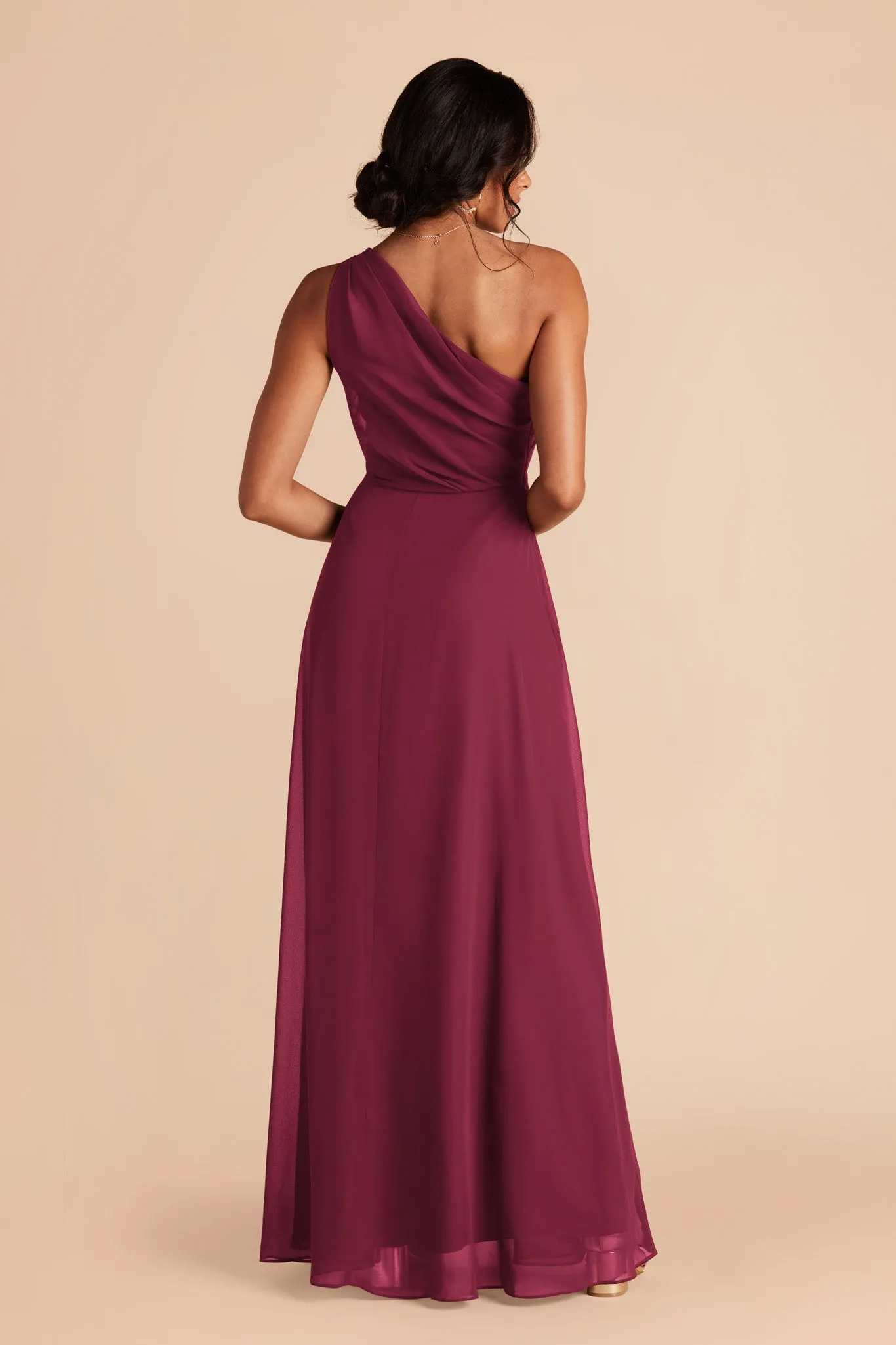 Kira Chiffon Dress - Berry sold by Birdy Grey product image thumbnail 5