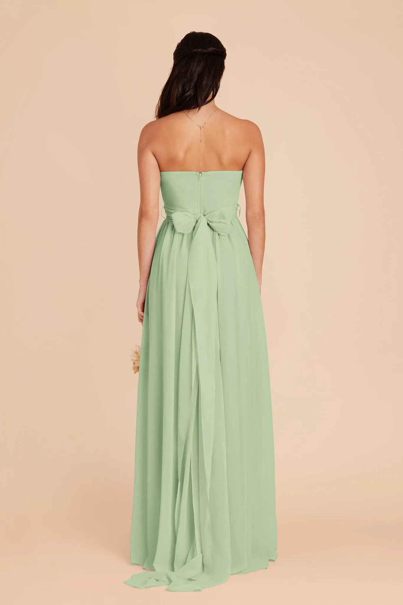 Grace Chiffon Dress - Pistachio sold by Birdy Grey product image thumbnail 5
