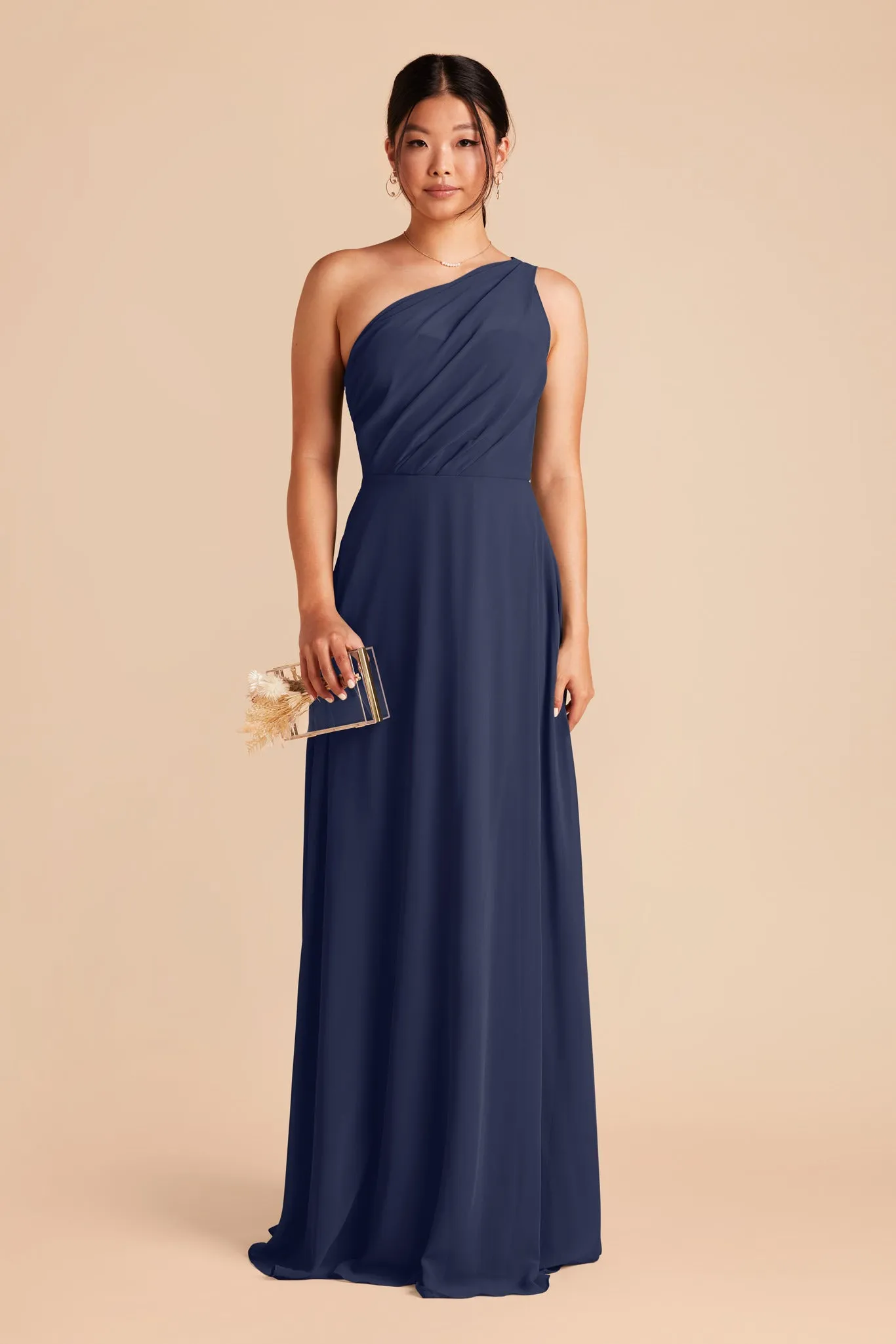 Kira Chiffon Dress - Slate Blue sold by Birdy Grey product image thumbnail 3