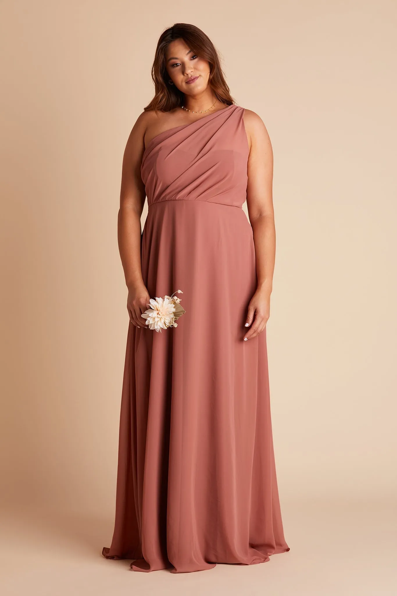 Kira Chiffon Dress - Desert Rose sold by Birdy Grey product image thumbnail 2