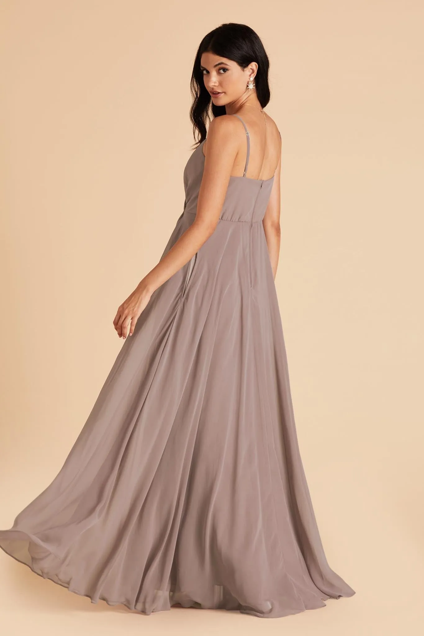 Kaia Chiffon Dress - Toffee sold by Birdy Grey product image thumbnail 3