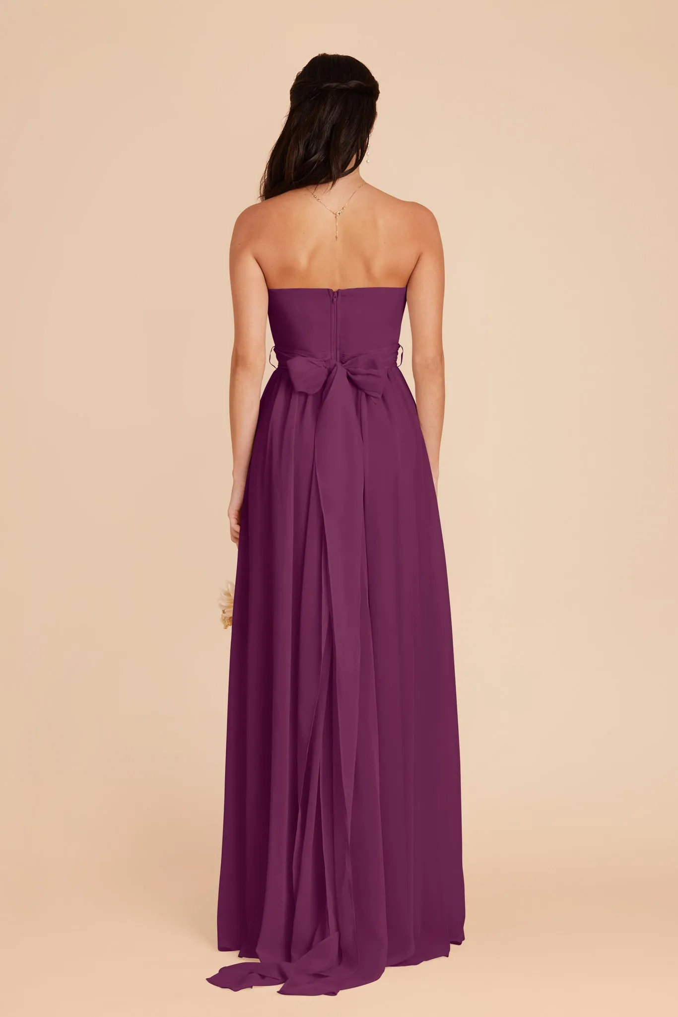 Grace Chiffon Dress - Fig sold by Birdy Grey product image thumbnail 5