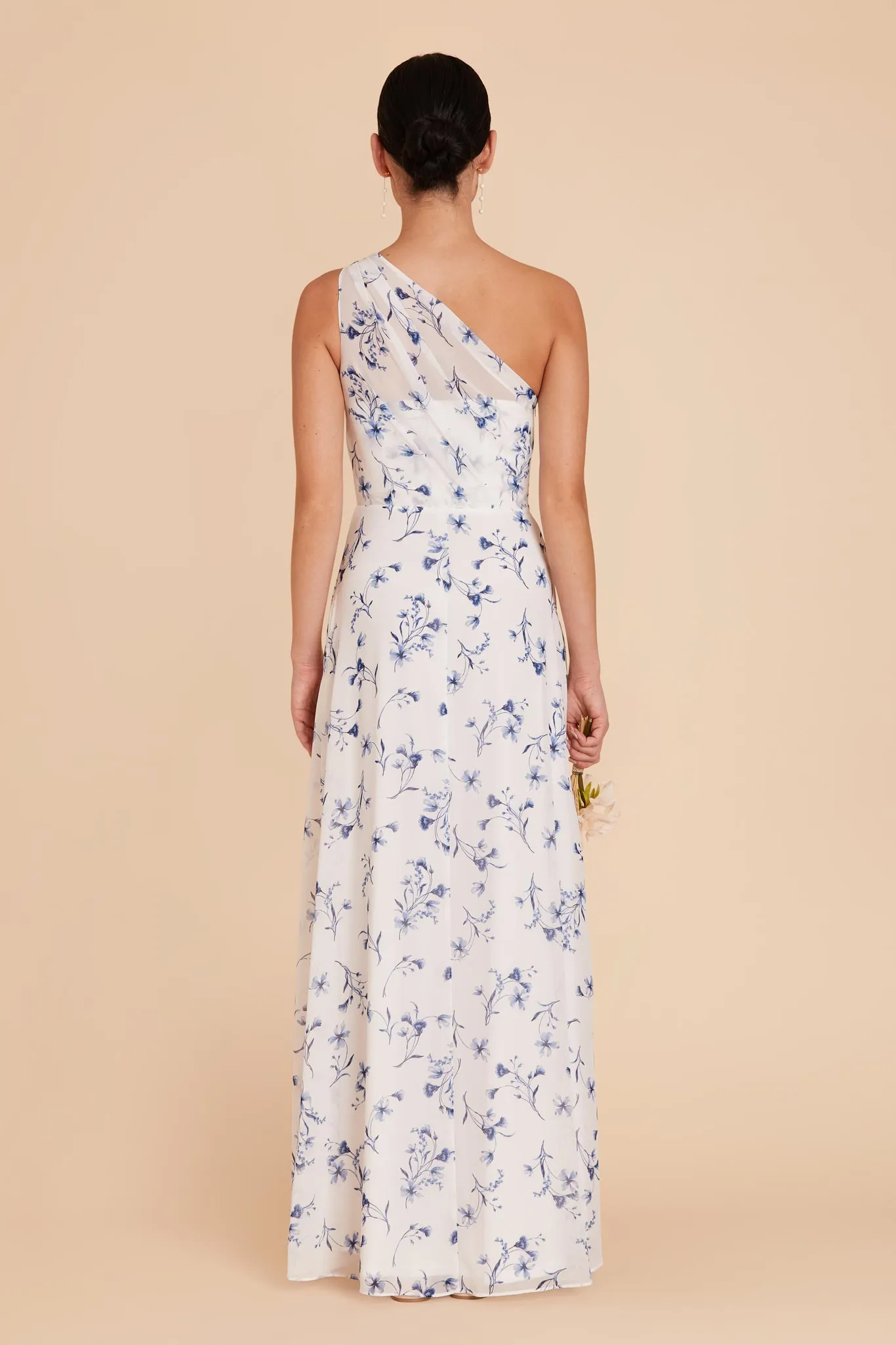 Kira Chiffon Dress - Blue Le Fleur sold by Birdy Grey product image thumbnail 5