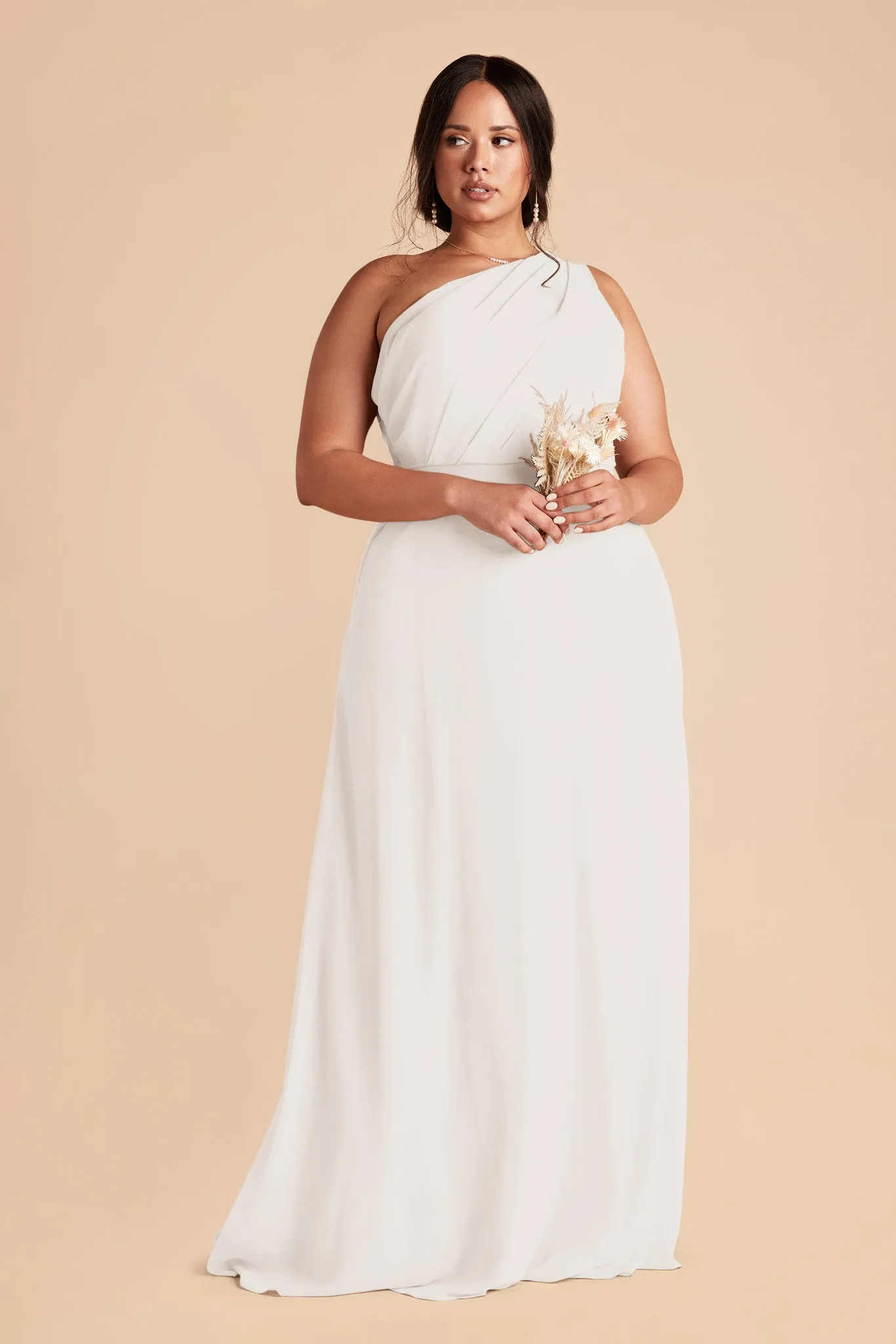 Kira Chiffon Dress - White sold by Birdy Grey product image thumbnail 3