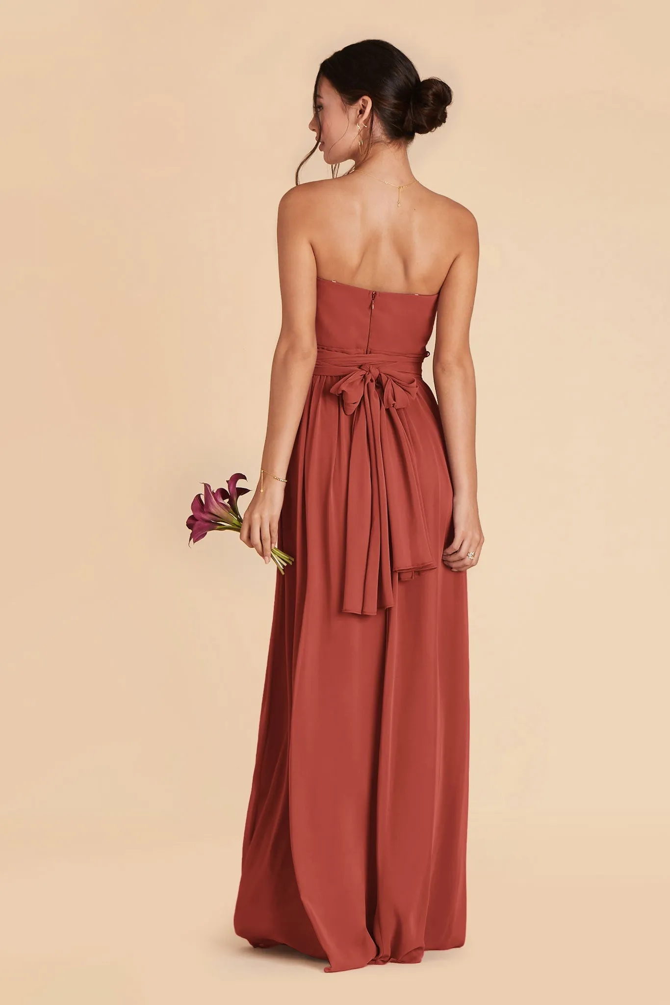 Grace Chiffon Dress - Spice sold by Birdy Grey product image thumbnail 5