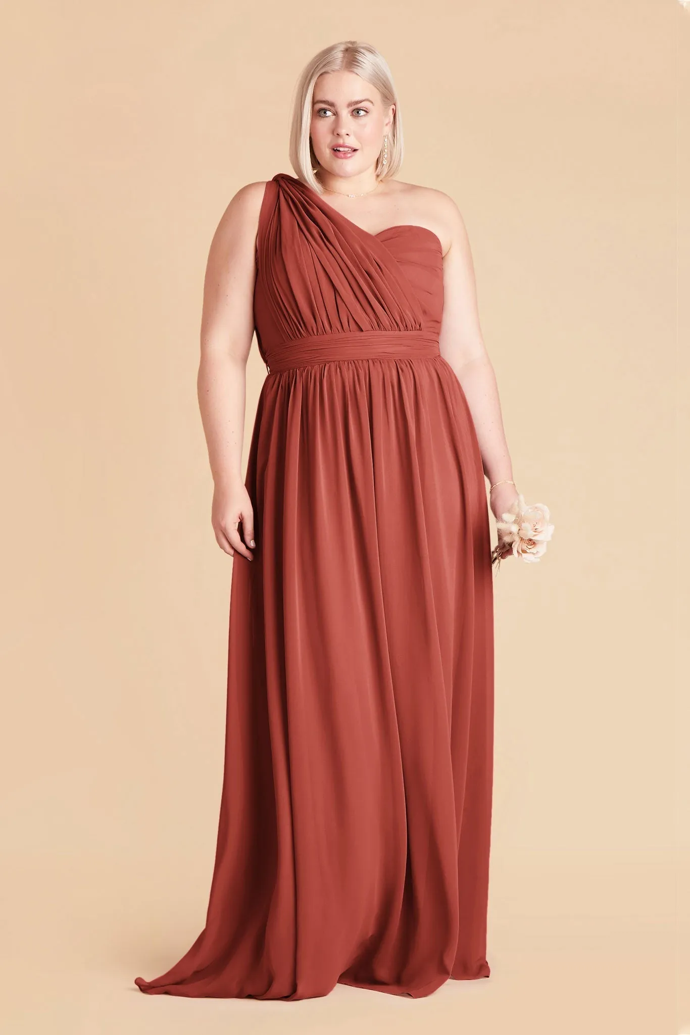 Grace Chiffon Dress - Spice sold by Birdy Grey product image thumbnail 2