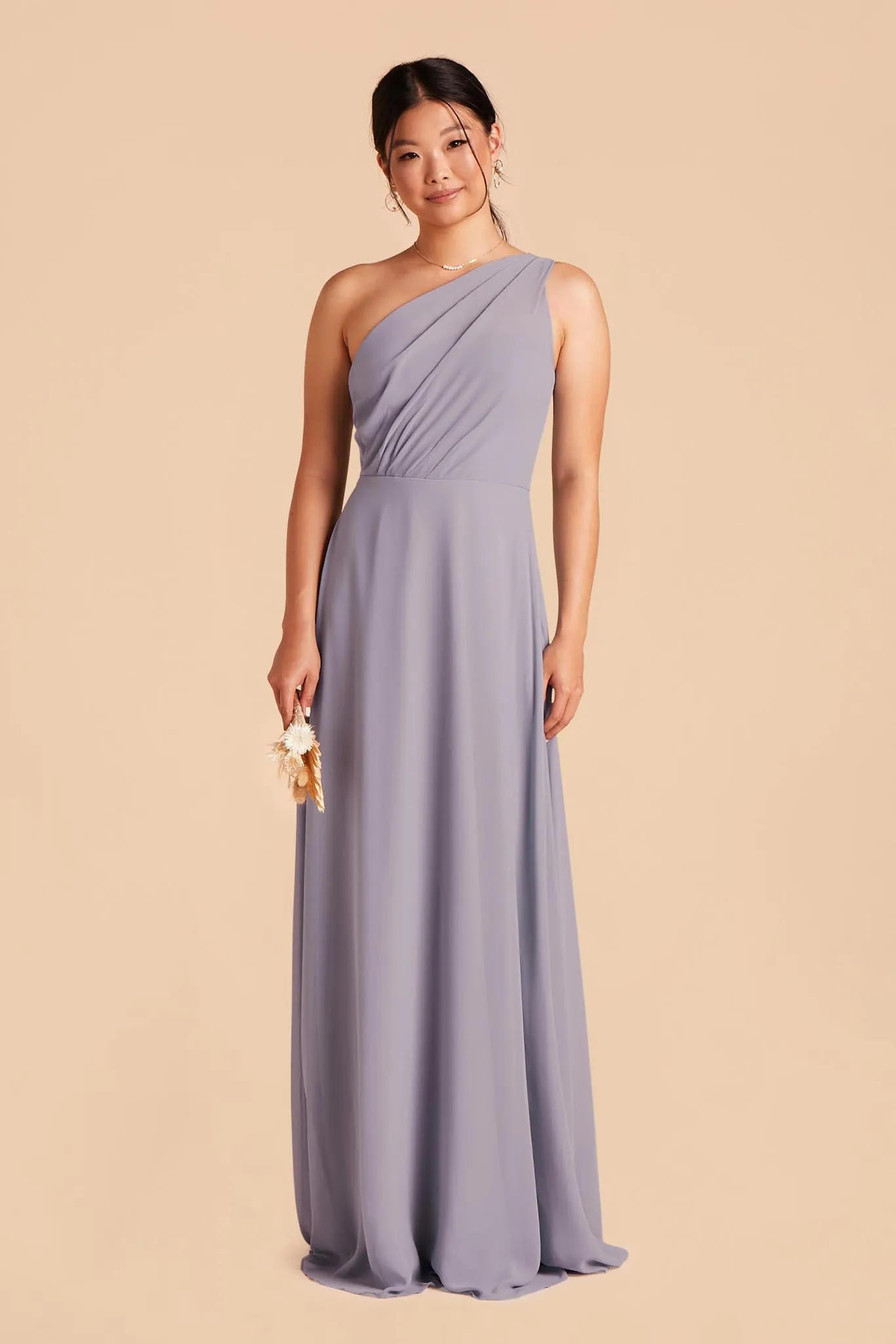 Kira Chiffon Dress - Dusty Lilac sold by Birdy Grey